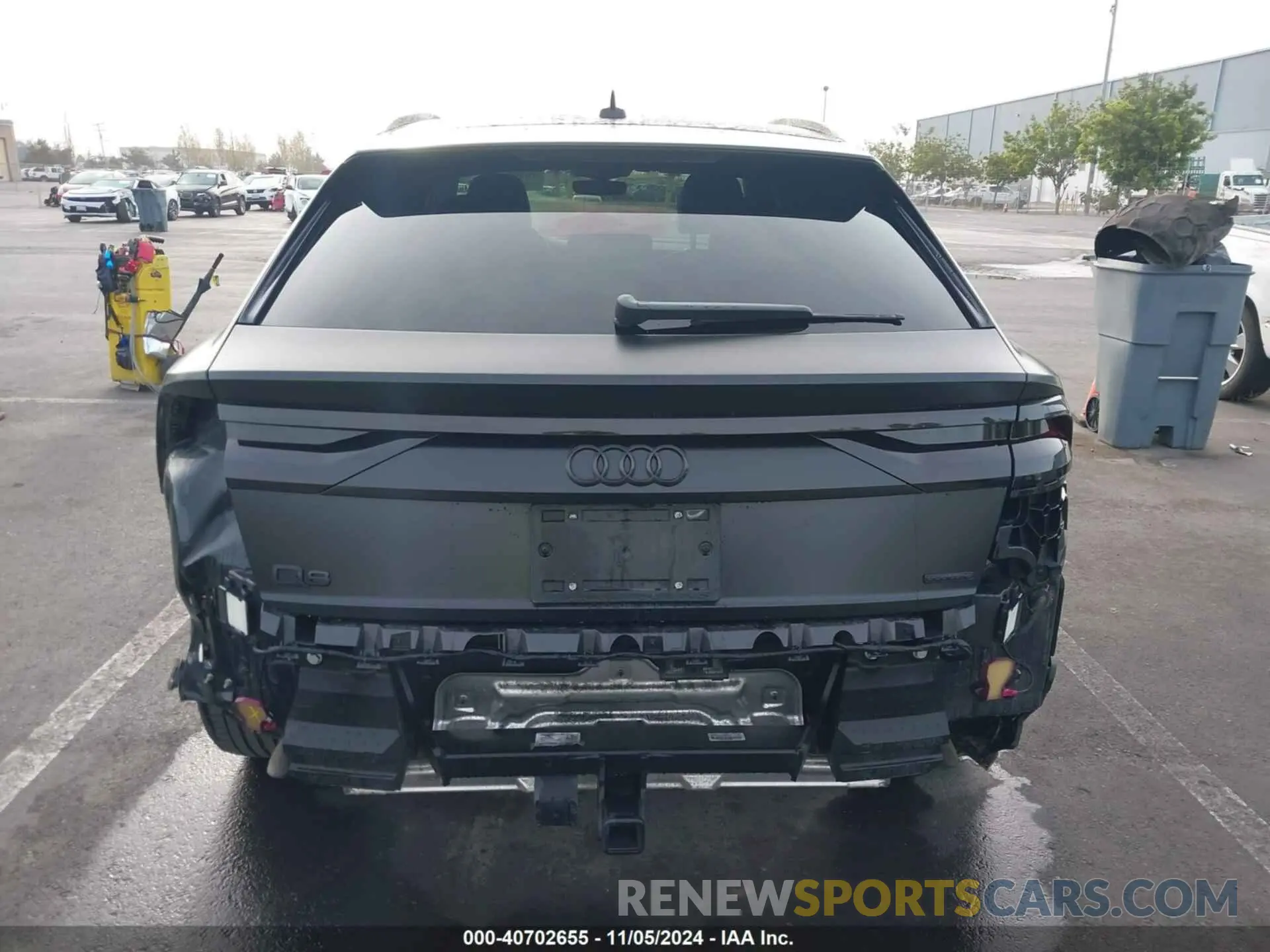 17 fotografías del automóvil dañado WA1EVAF19KD018208 AUDI Q8 2019