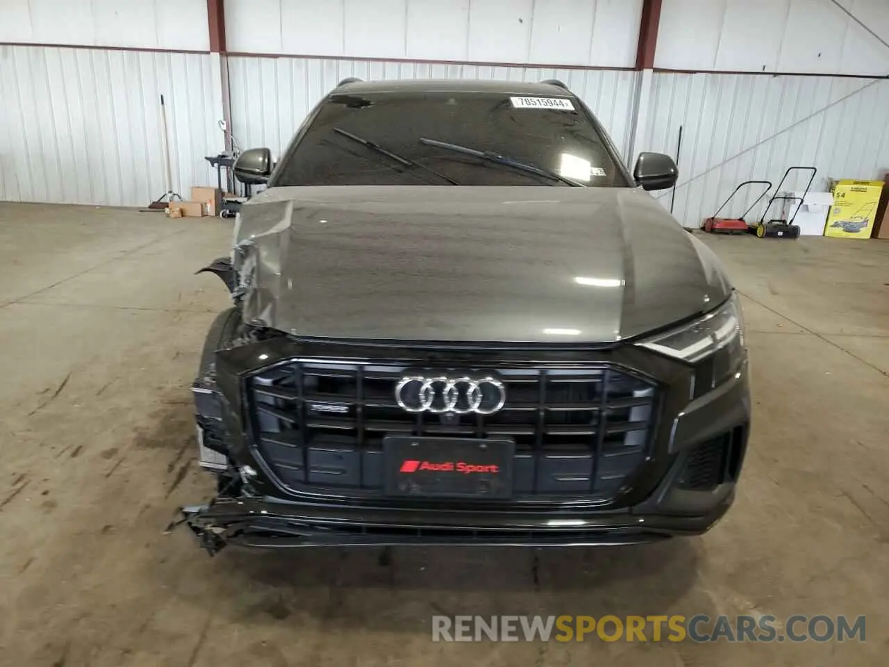5 fotografías del automóvil dañado WA1EVAF19KD029726 AUDI Q8 2019