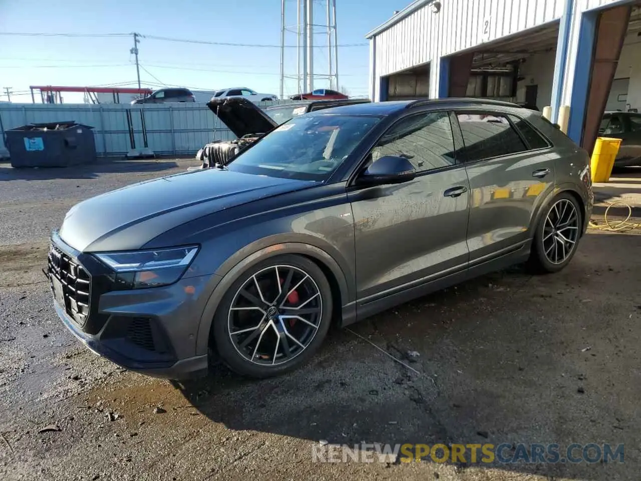 1 fotografías del automóvil dañado WA1EVAF1XKD023157 AUDI Q8 2019
