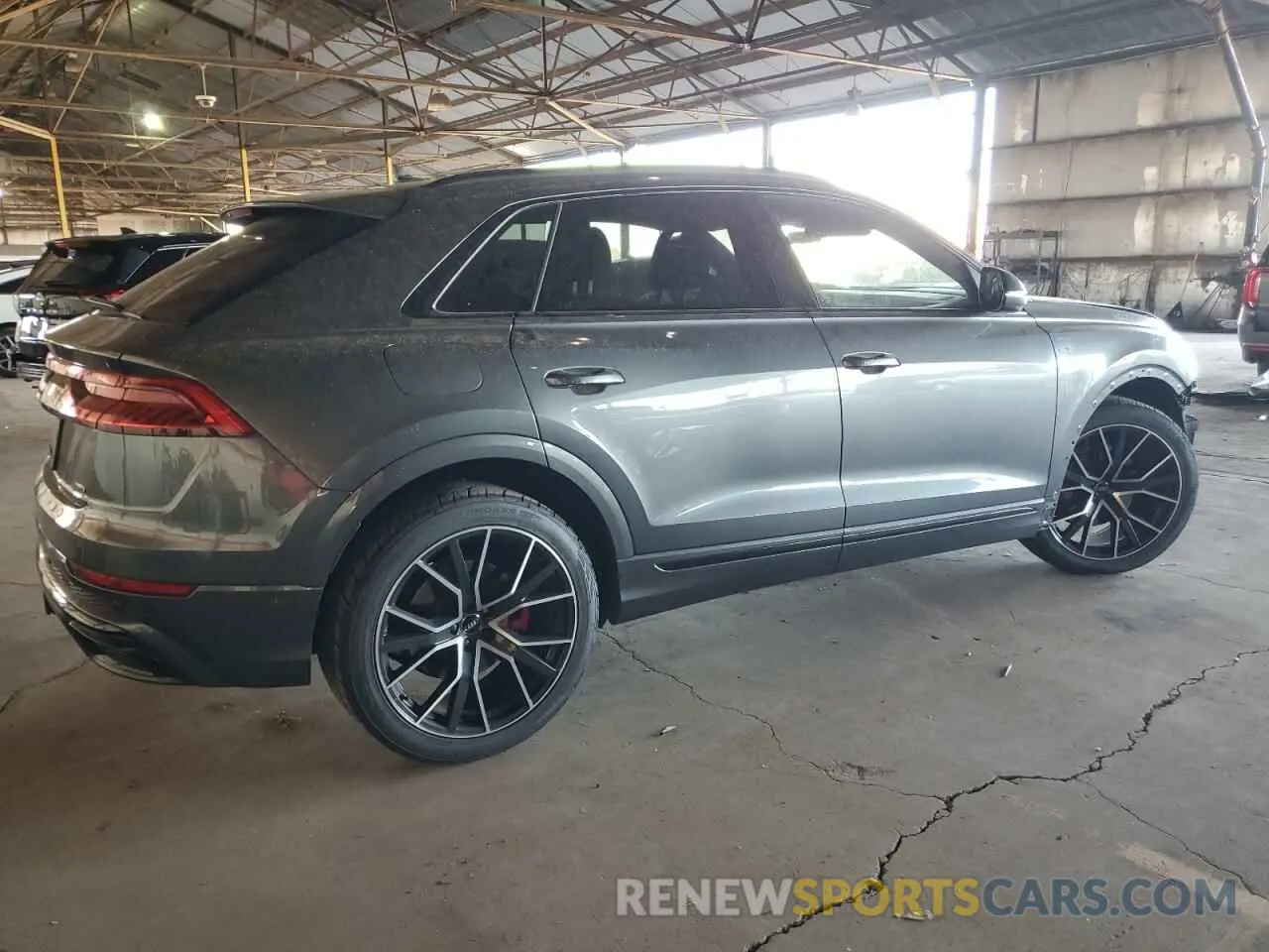 3 fotografías del automóvil dañado WA1FVAF10KD022121 AUDI Q8 2019