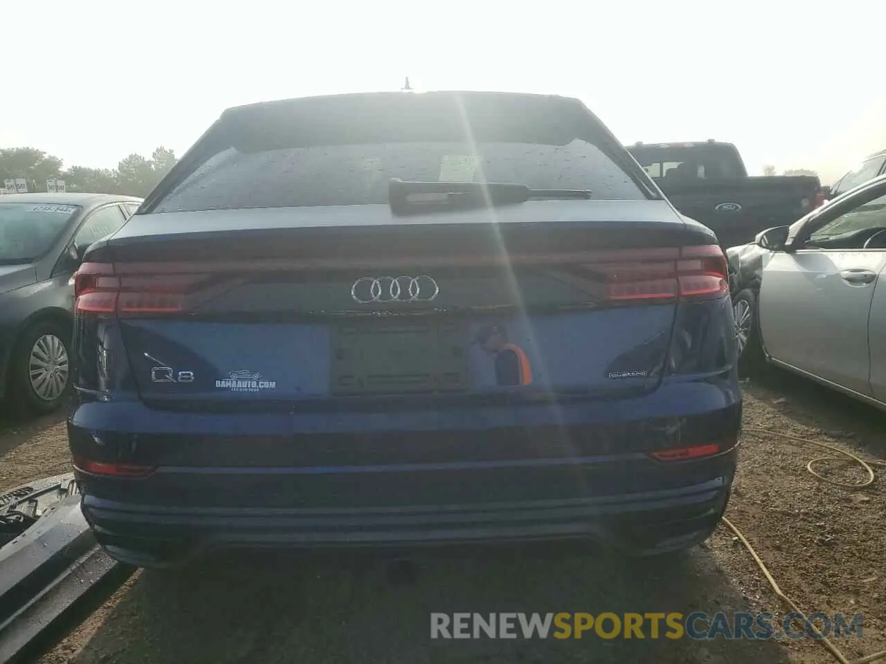 6 fotografías del automóvil dañado WA1FVAF10KD023298 AUDI Q8 2019