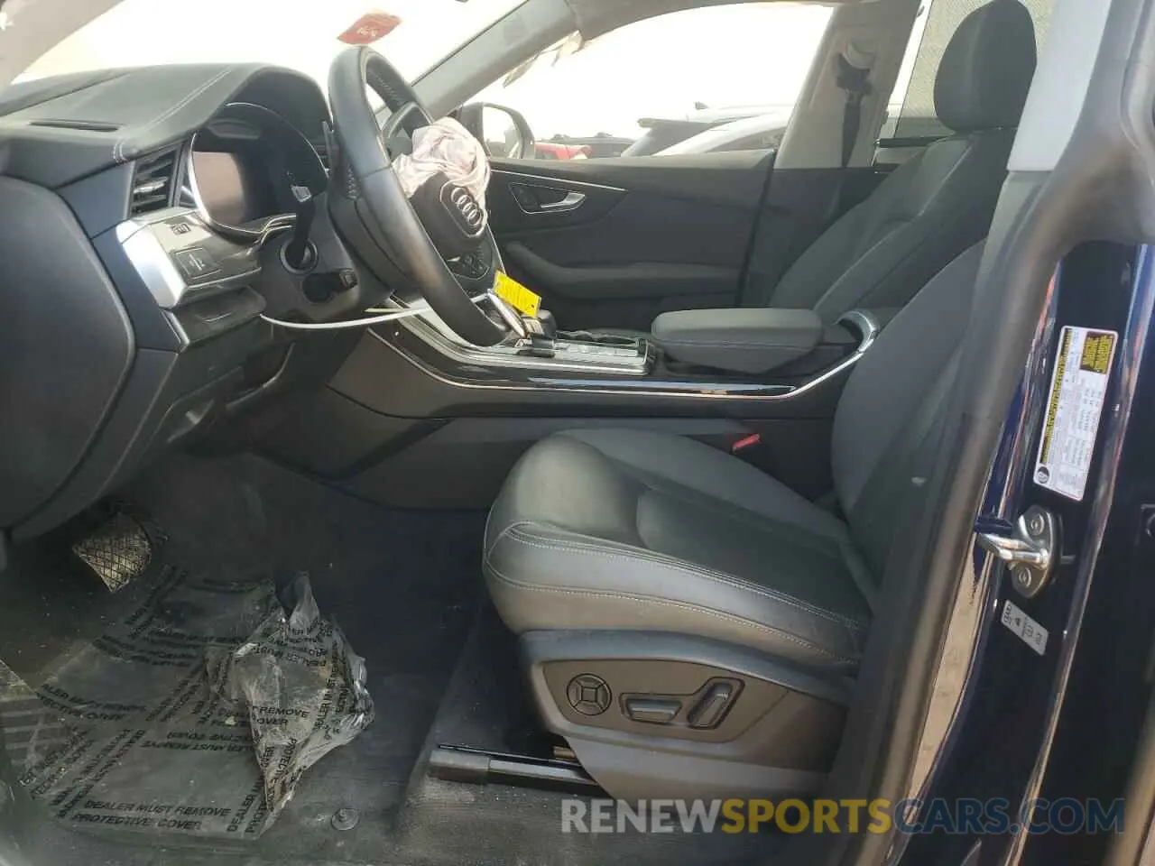 7 fotografías del automóvil dañado WA1FVAF10KD023298 AUDI Q8 2019