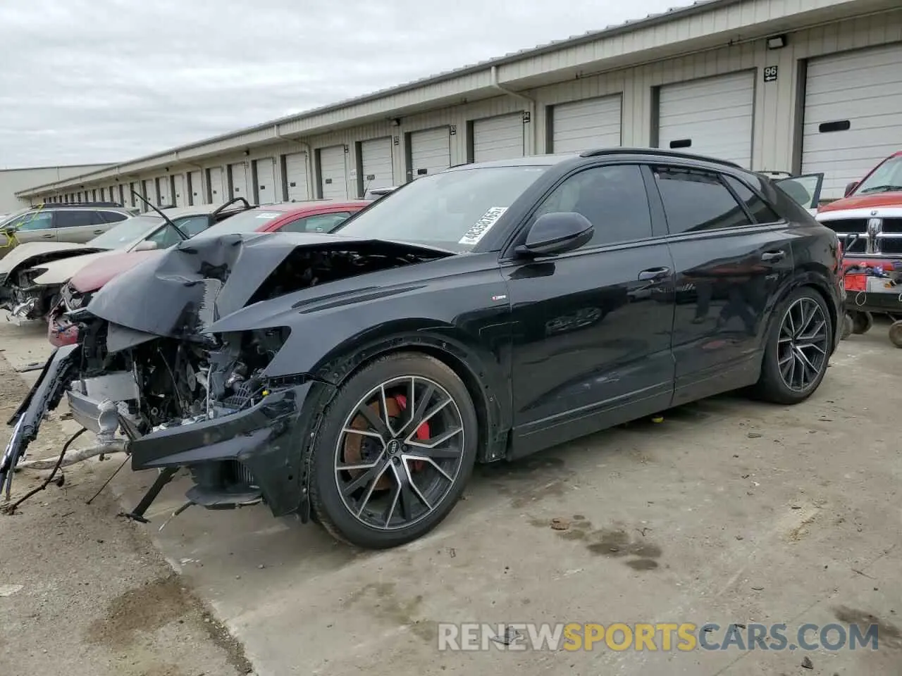 1 fotografías del automóvil dañado WA1FVAF11KD044600 AUDI Q8 2019