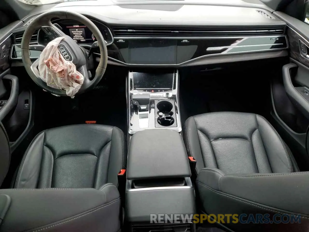 8 fotografías del automóvil dañado WA1FVAF11KD044600 AUDI Q8 2019