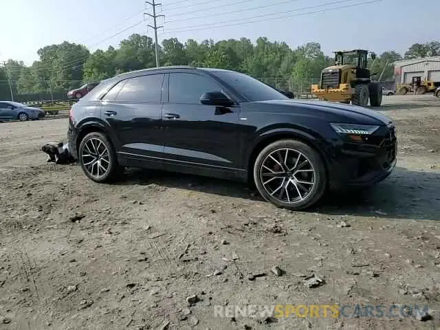 13 fotografías del automóvil dañado WA1FVAF12KD010469 AUDI Q8 2019