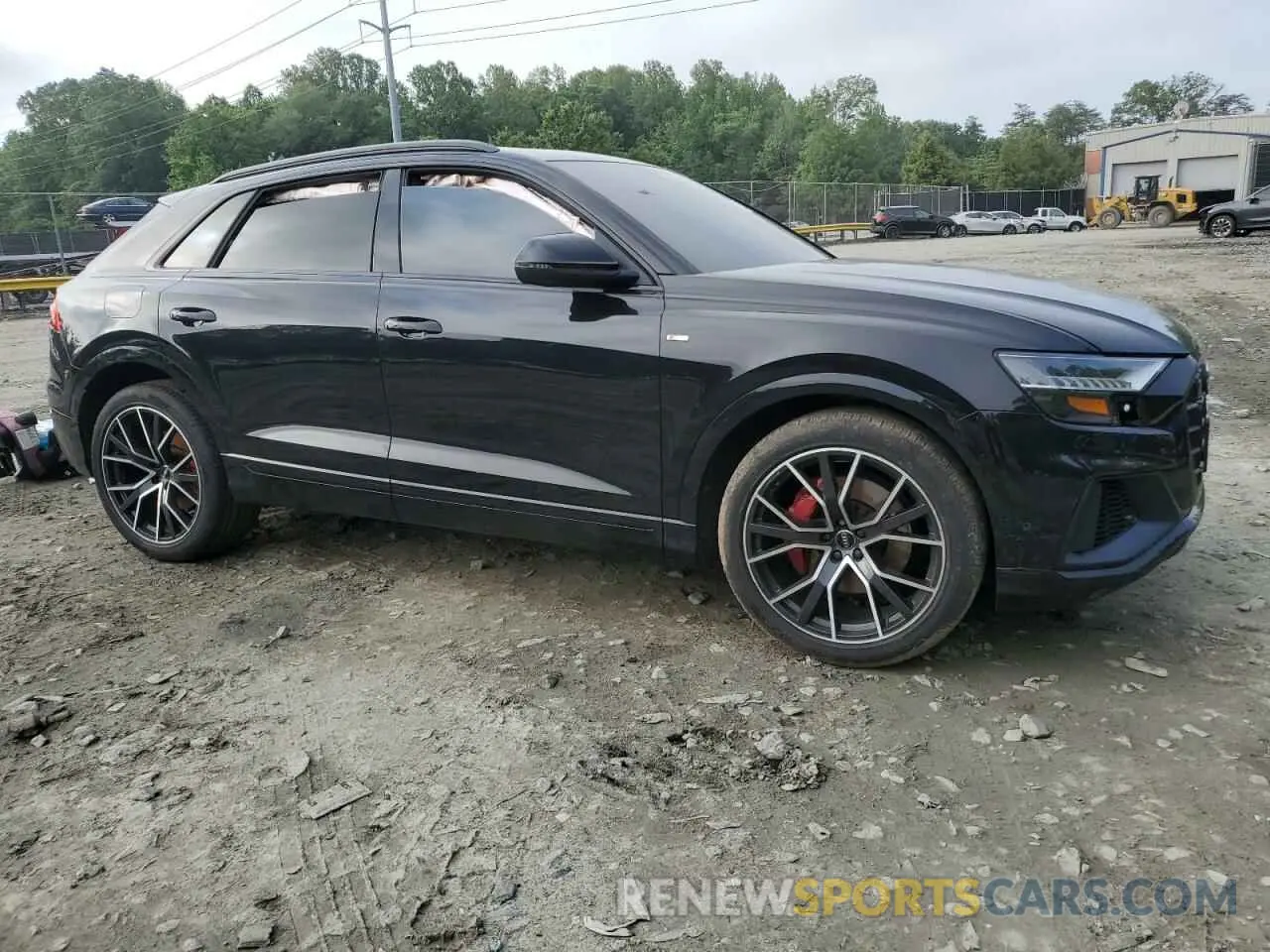 4 fotografías del automóvil dañado WA1FVAF12KD010469 AUDI Q8 2019