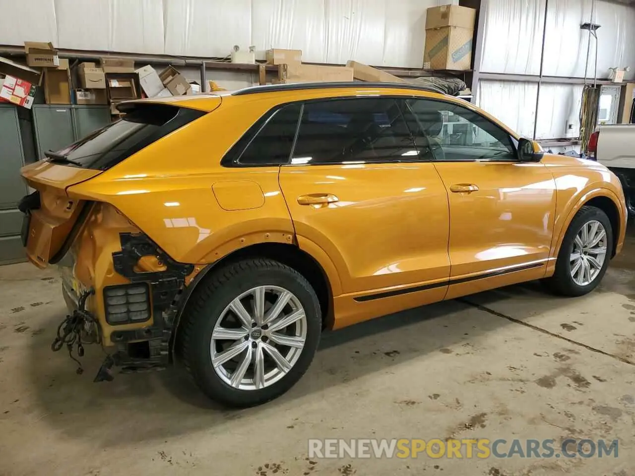 3 fotografías del automóvil dañado WA1FVAF12KD026669 AUDI Q8 2019