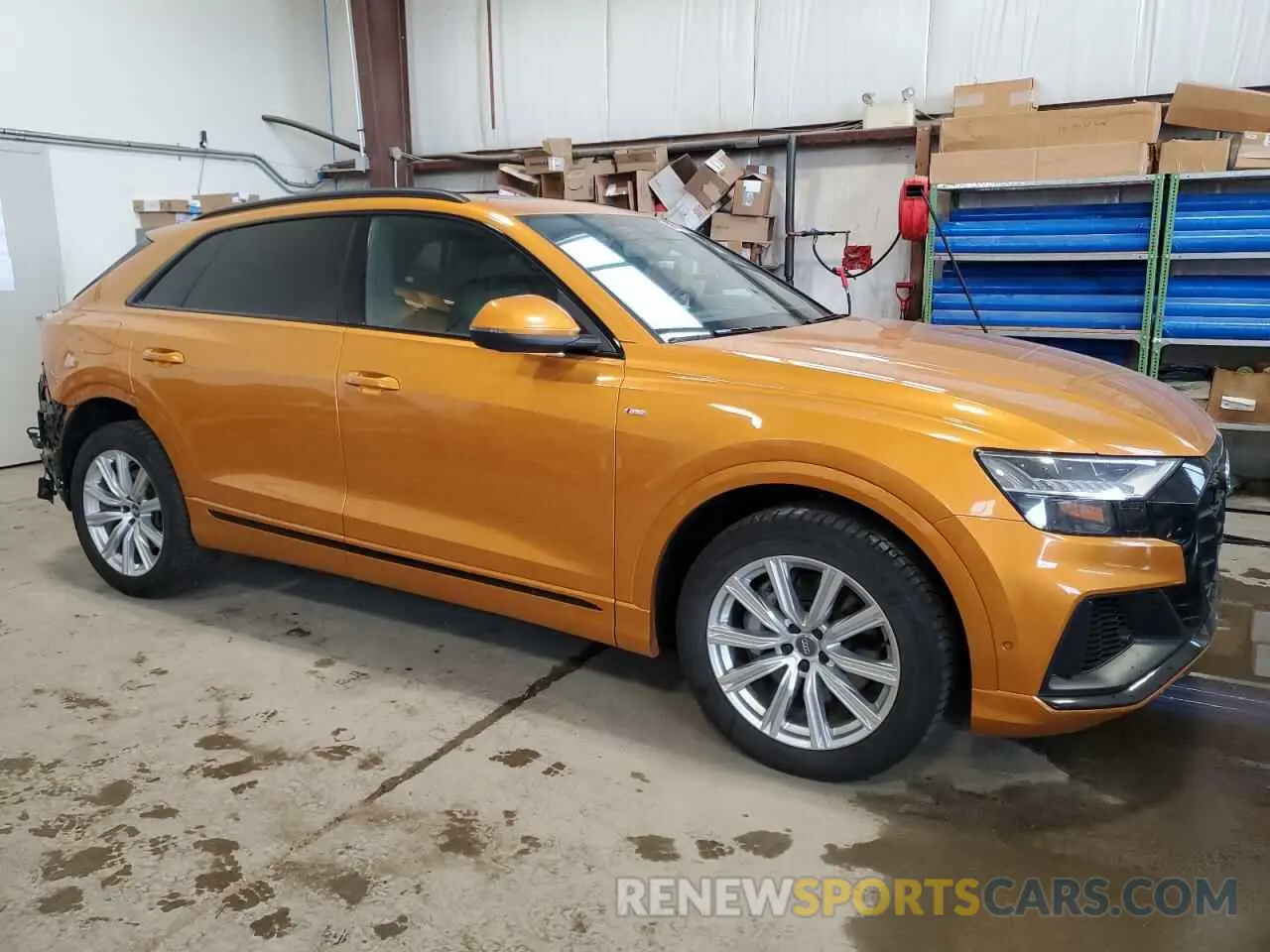 4 fotografías del automóvil dañado WA1FVAF12KD026669 AUDI Q8 2019