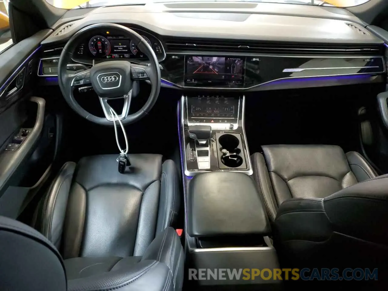 8 fotografías del automóvil dañado WA1FVAF12KD026669 AUDI Q8 2019