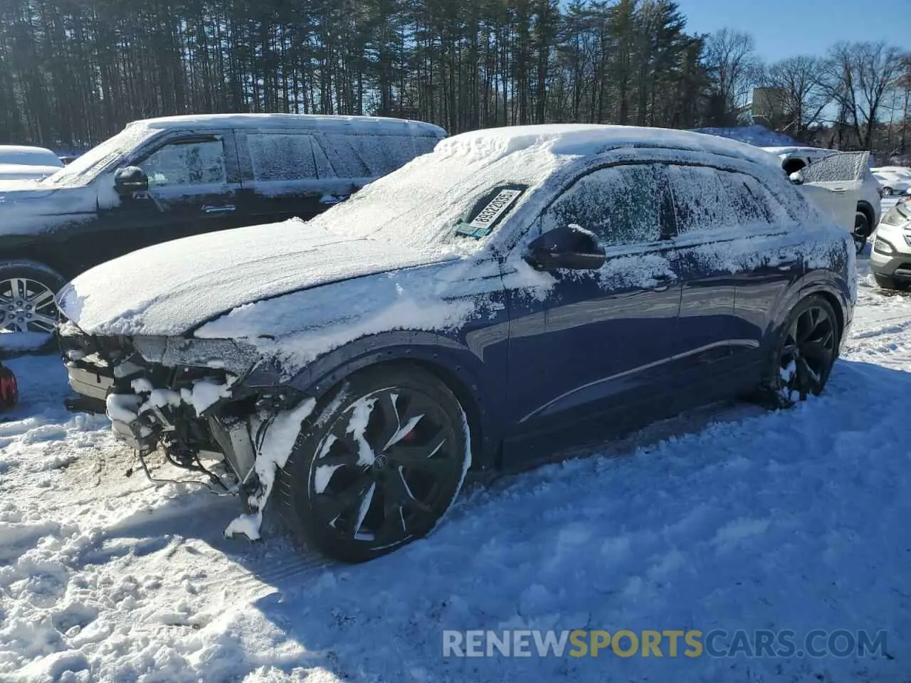 1 fotografías del automóvil dañado WA1FVAF13KD038782 AUDI Q8 2019