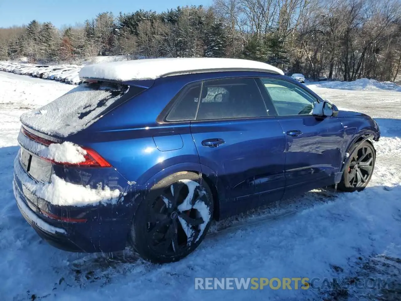 3 fotografías del automóvil dañado WA1FVAF13KD038782 AUDI Q8 2019