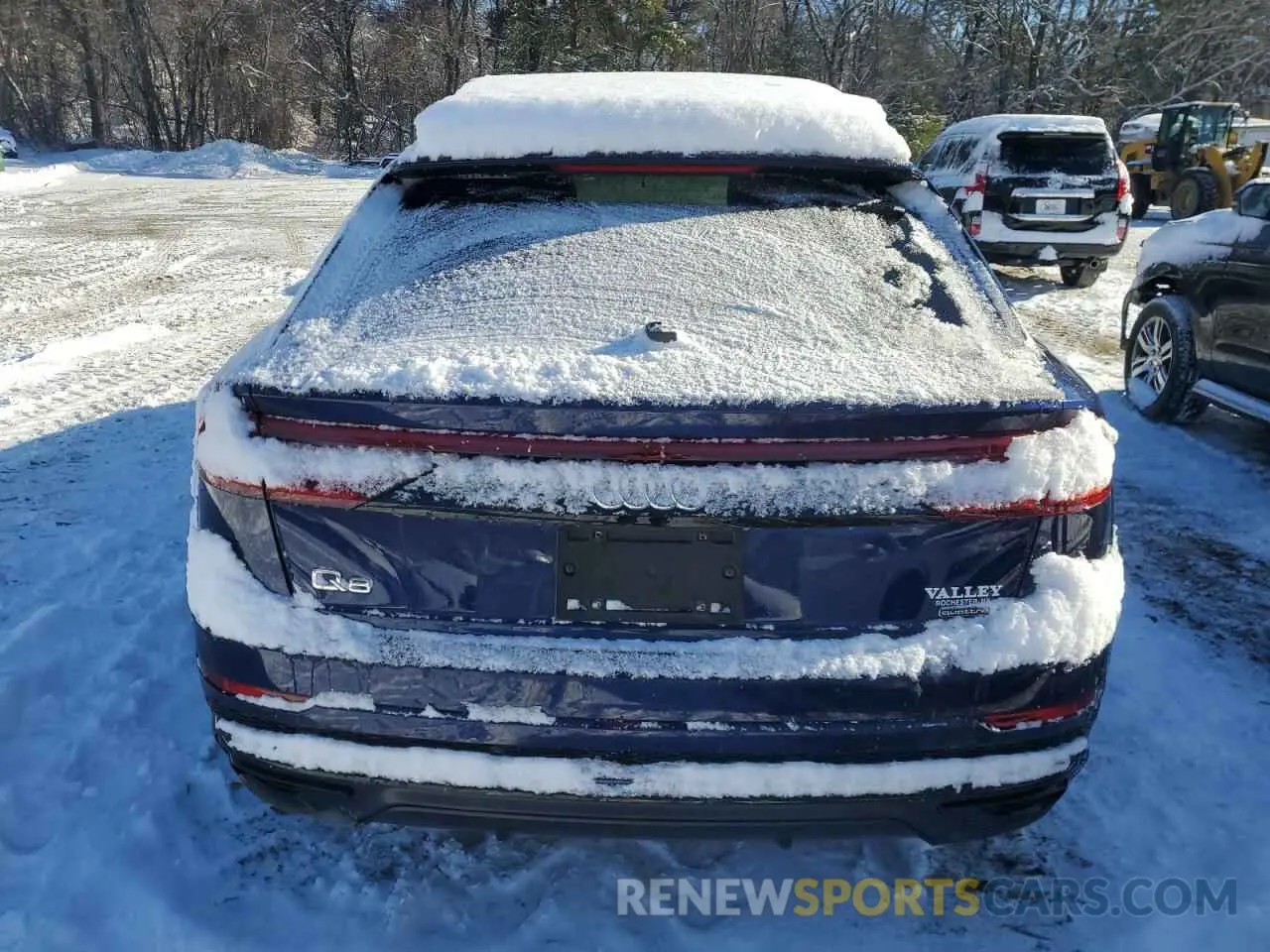 6 fotografías del automóvil dañado WA1FVAF13KD038782 AUDI Q8 2019