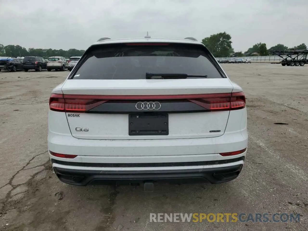 6 fotografías del automóvil dañado WA1FVAF15KD033597 AUDI Q8 2019