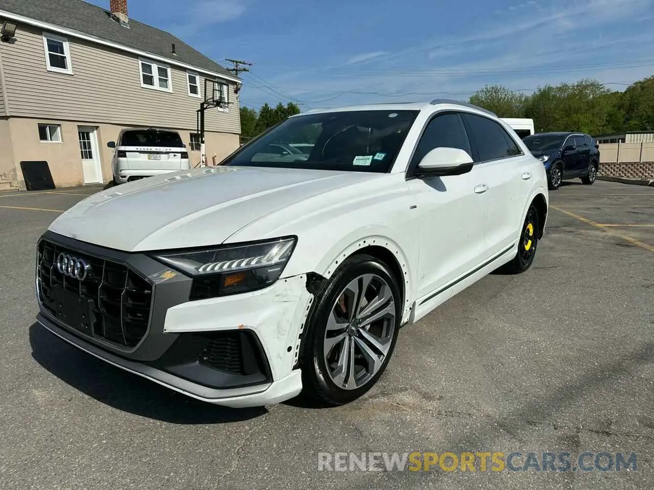 1 fotografías del automóvil dañado WA1FVAF17KD040406 AUDI Q8 2019