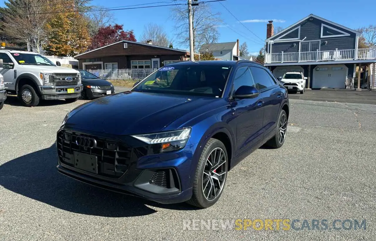2 fotografías del automóvil dañado WA1FVAF18KD011741 AUDI Q8 2019