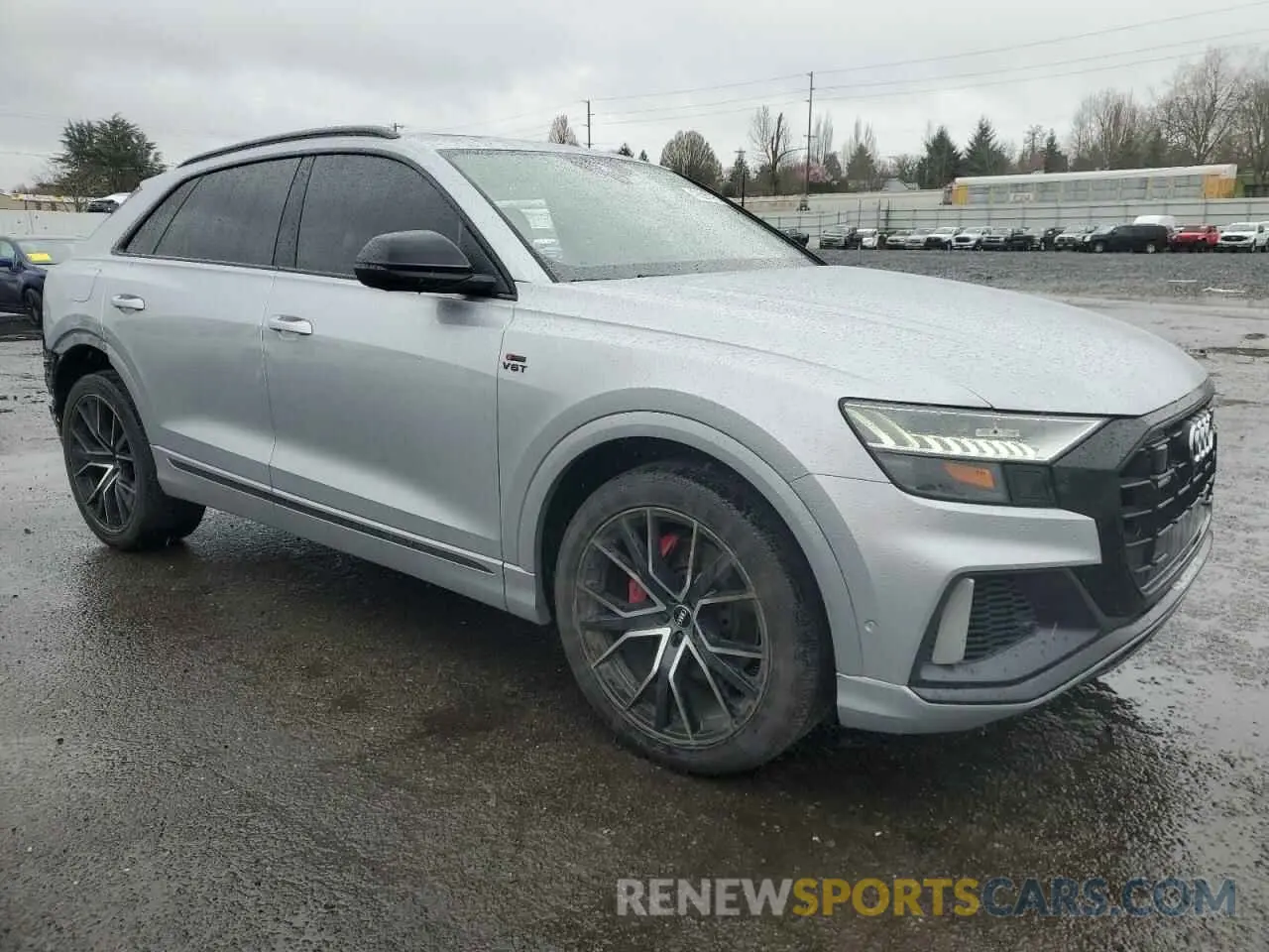 4 fotografías del automóvil dañado WA1FVAF1XKD025351 AUDI Q8 2019