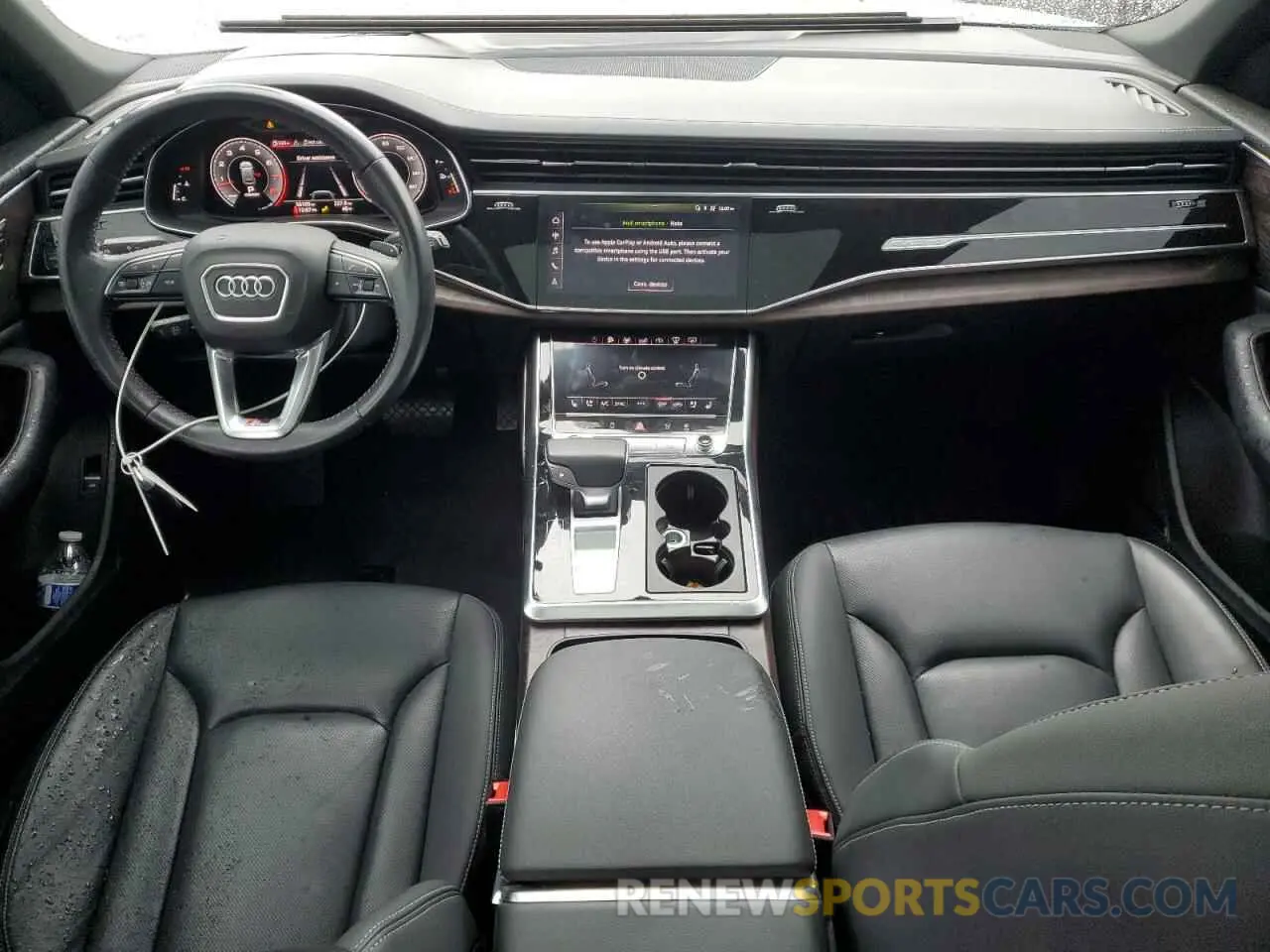 8 fotografías del automóvil dañado WA1FVAF1XKD025351 AUDI Q8 2019