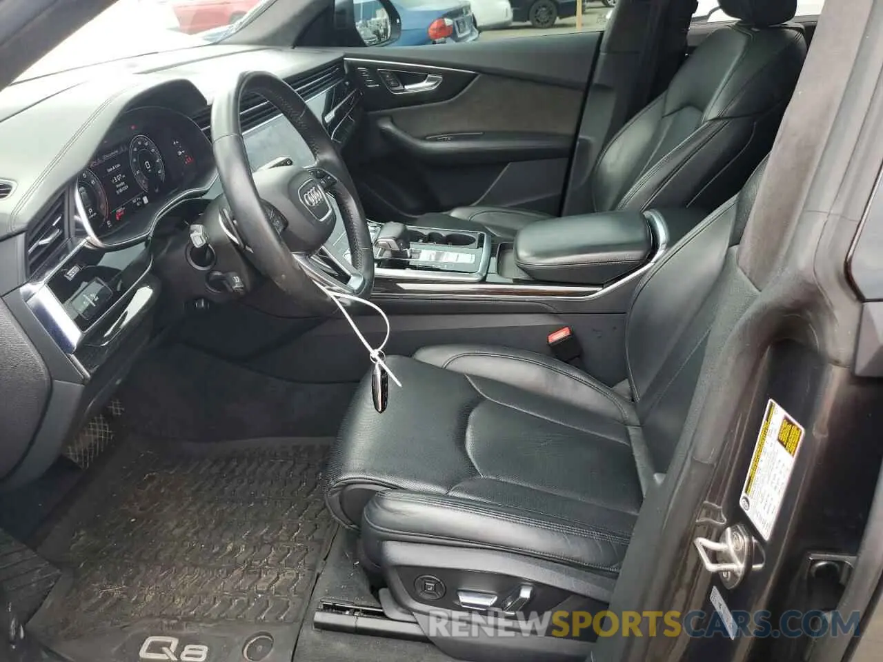 7 fotografías del automóvil dañado WA1FVAF1XKD042652 AUDI Q8 2019