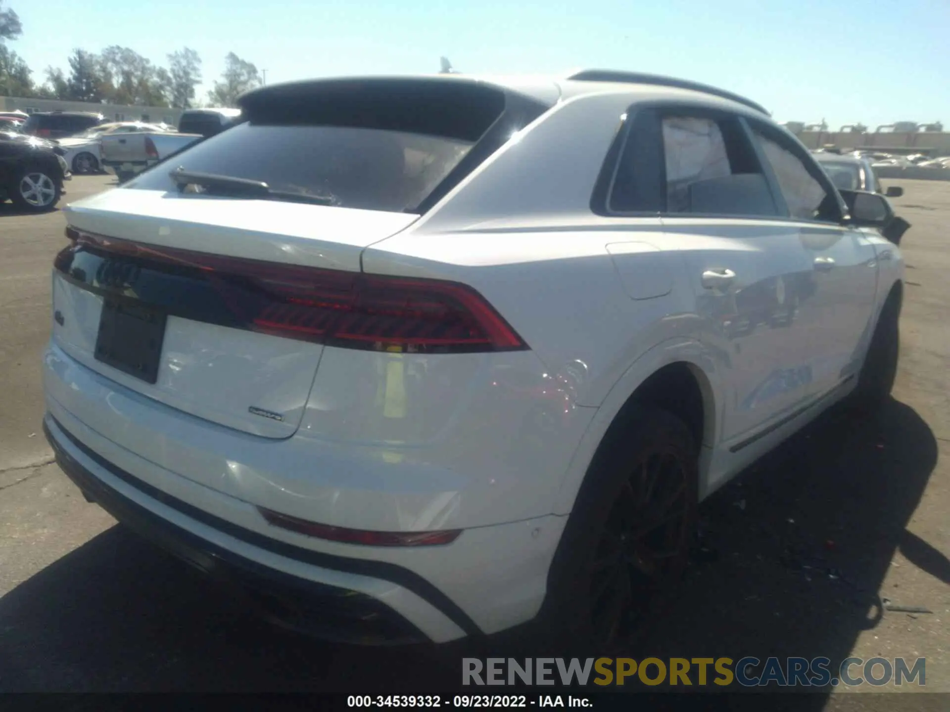 4 fotografías del automóvil dañado WA1FVBF12KD035118 AUDI Q8 2019