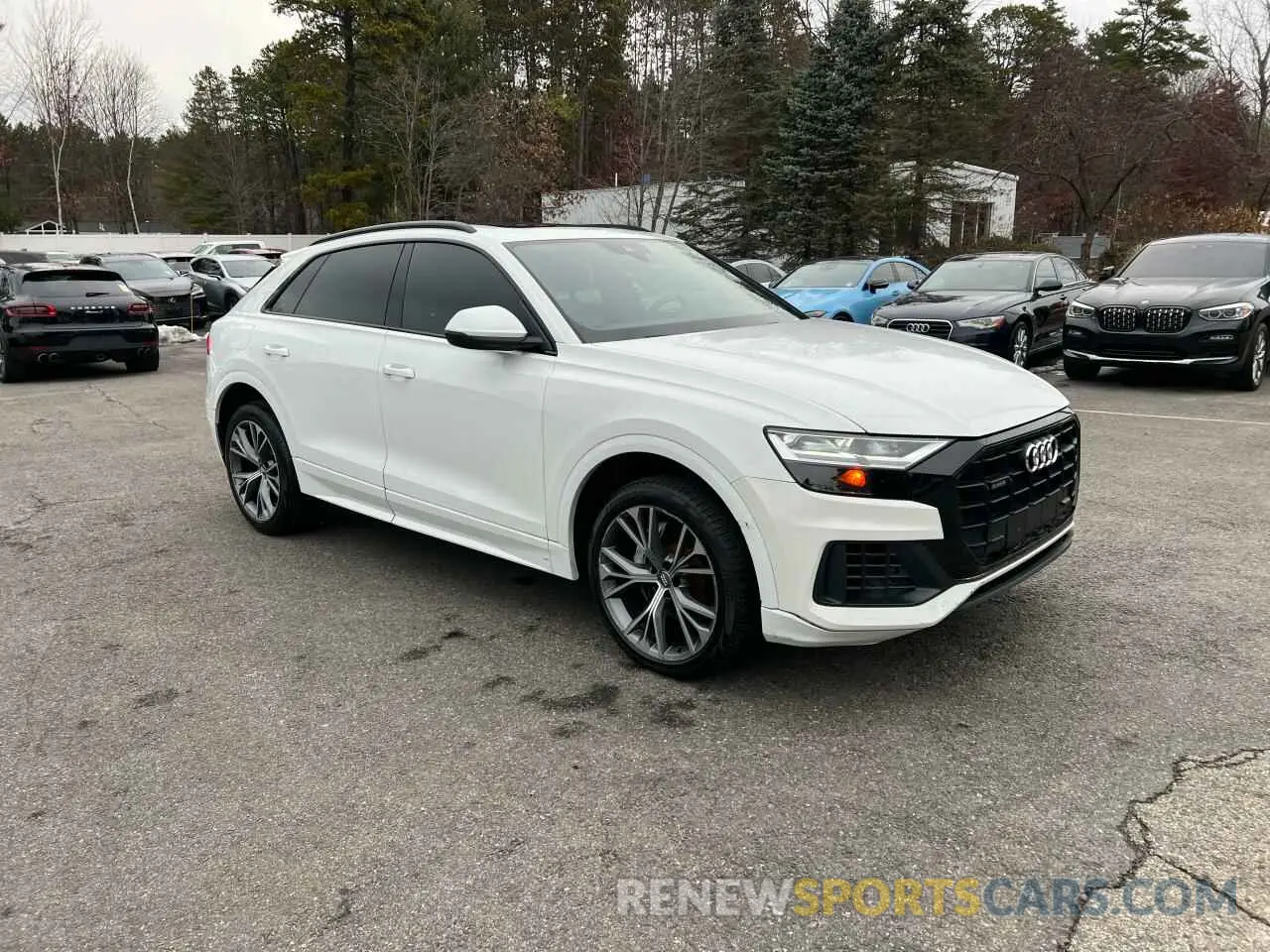 1 fotografías del automóvil dañado WA1AVAF16LD016710 AUDI Q8 2020