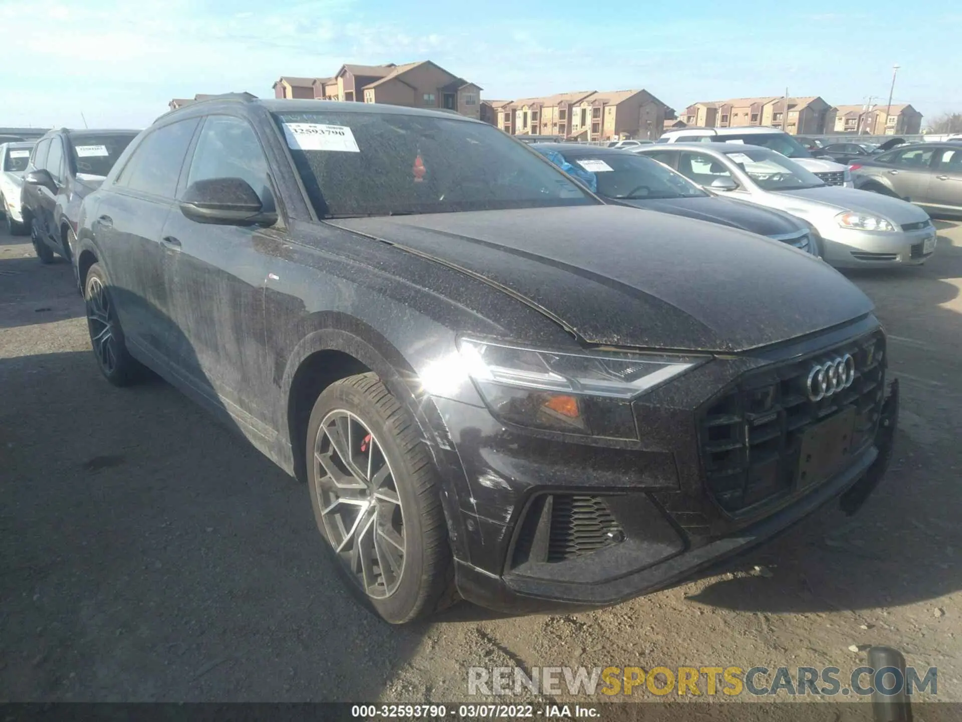 1 fotografías del automóvil dañado WA1EVAF10LD015814 AUDI Q8 2020