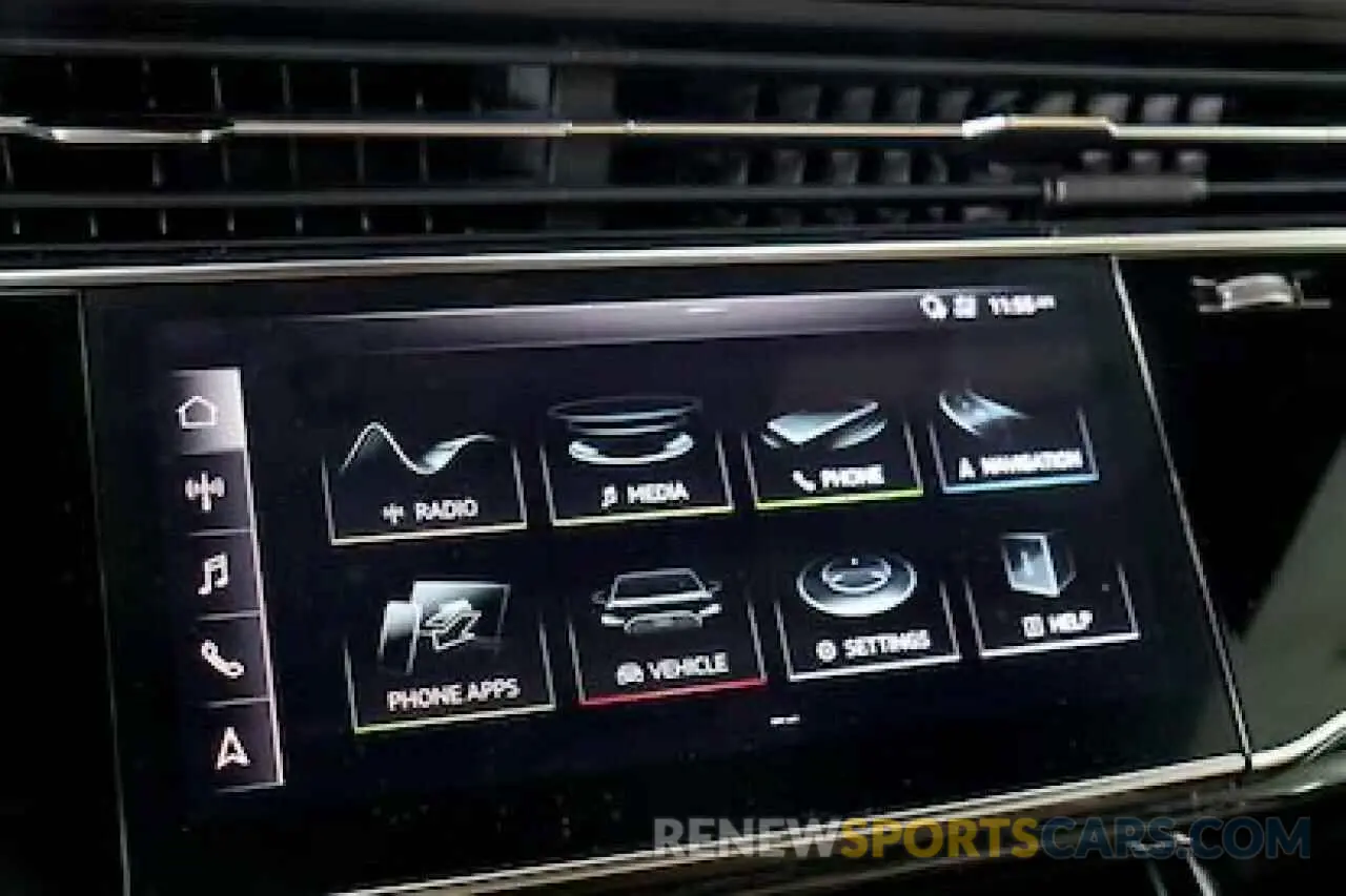 10 fotografías del automóvil dañado WA1EVAF16LD007121 AUDI Q8 2020