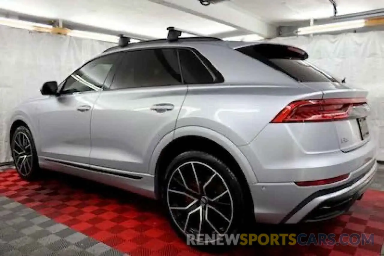 4 fotografías del automóvil dañado WA1EVAF16LD007121 AUDI Q8 2020