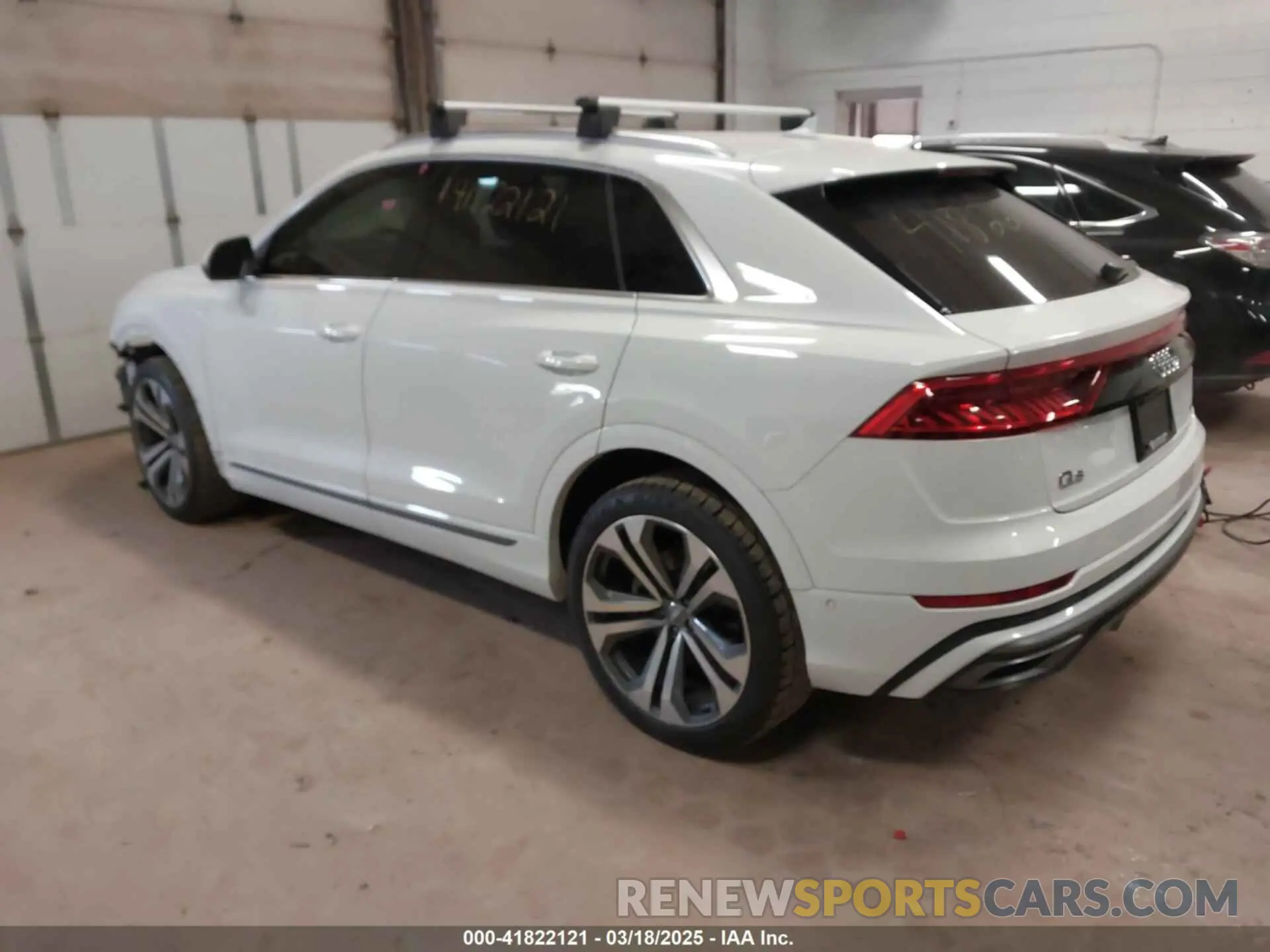 3 fotografías del automóvil dañado WA1EVBF17LD019364 AUDI Q8 2020