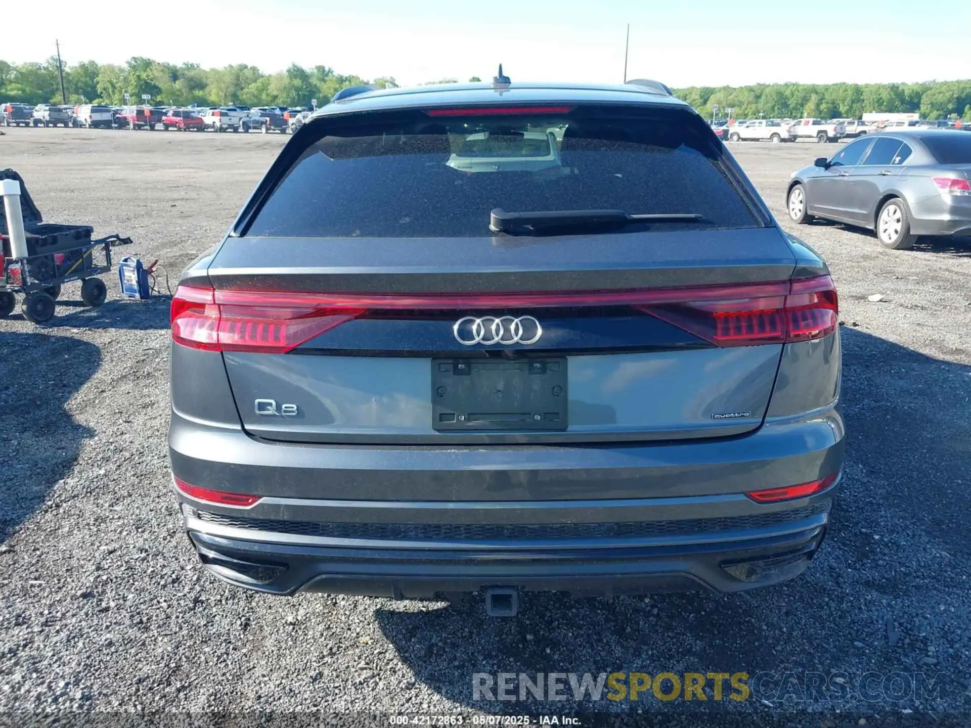 17 fotografías del automóvil dañado WA1FVAF10LD005451 AUDI Q8 2020