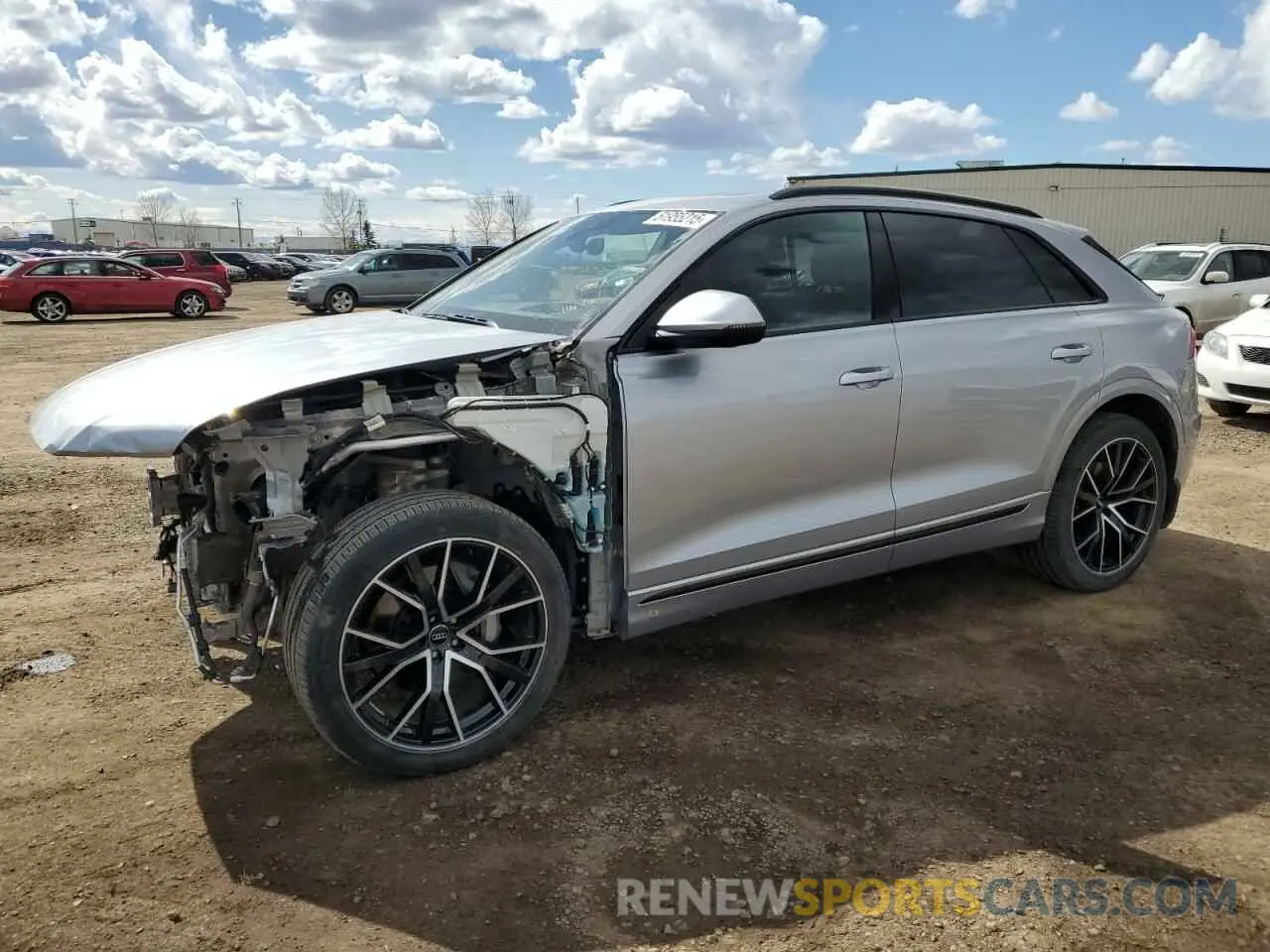 1 fotografías del automóvil dañado WA1FVAF15LD001475 AUDI Q8 2020