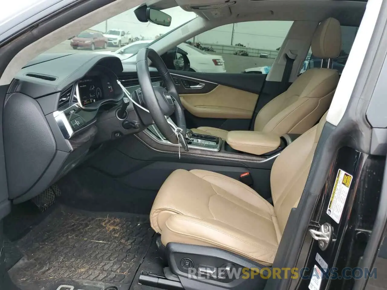 7 fotografías del automóvil dañado WA1FVAF15LD017787 AUDI Q8 2020