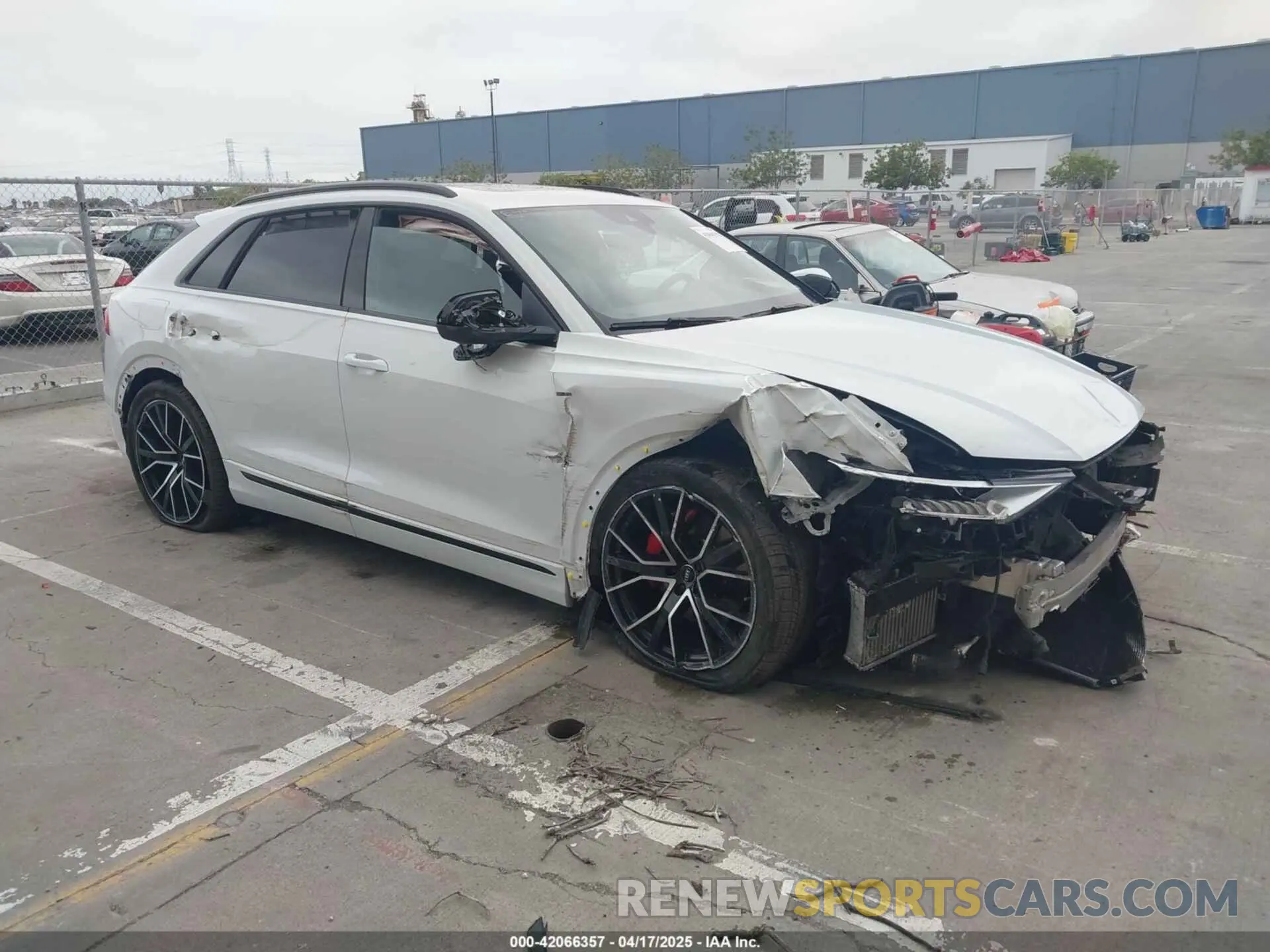 1 fotografías del automóvil dañado WA1FVAF17LD008900 AUDI Q8 2020