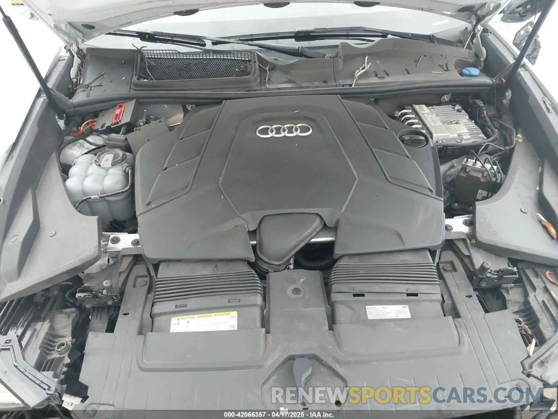 10 fotografías del automóvil dañado WA1FVAF17LD008900 AUDI Q8 2020