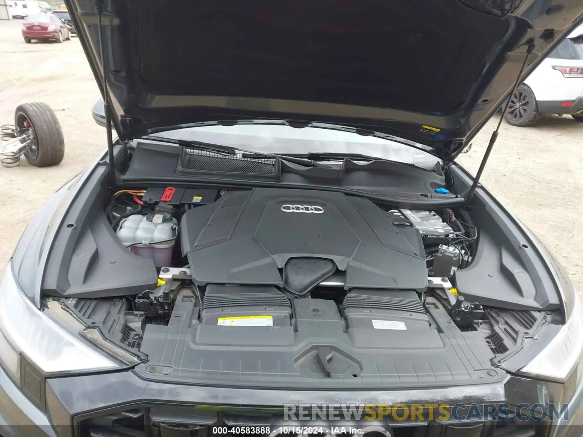 10 fotografías del automóvil dañado WA1FVBF12LD020670 AUDI Q8 2020
