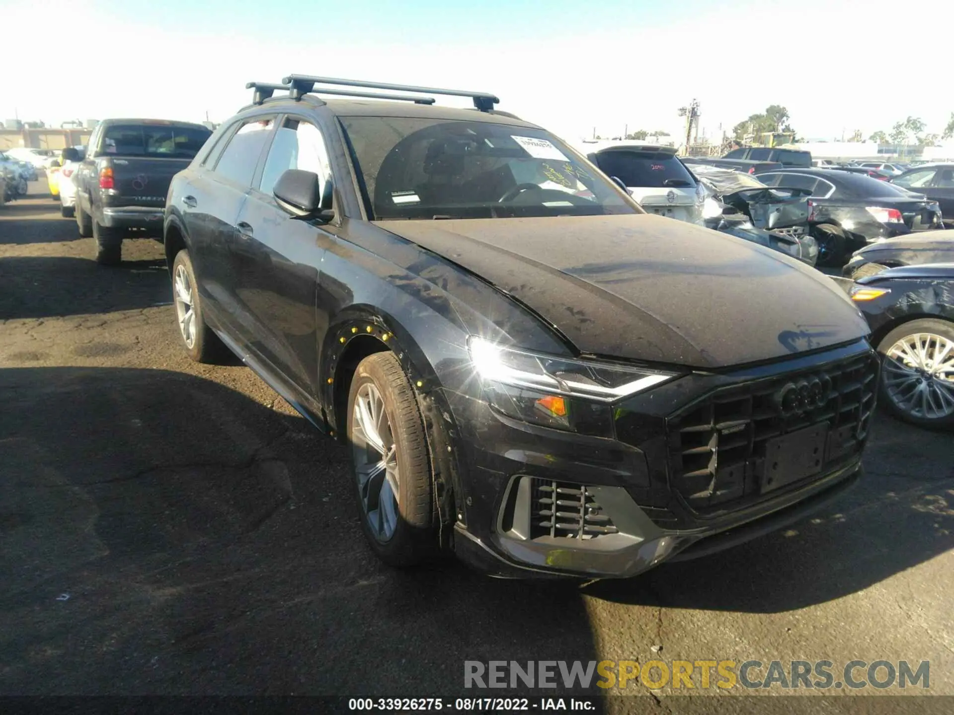1 fotografías del automóvil dañado WA1AVAF11MD020794 AUDI Q8 2021