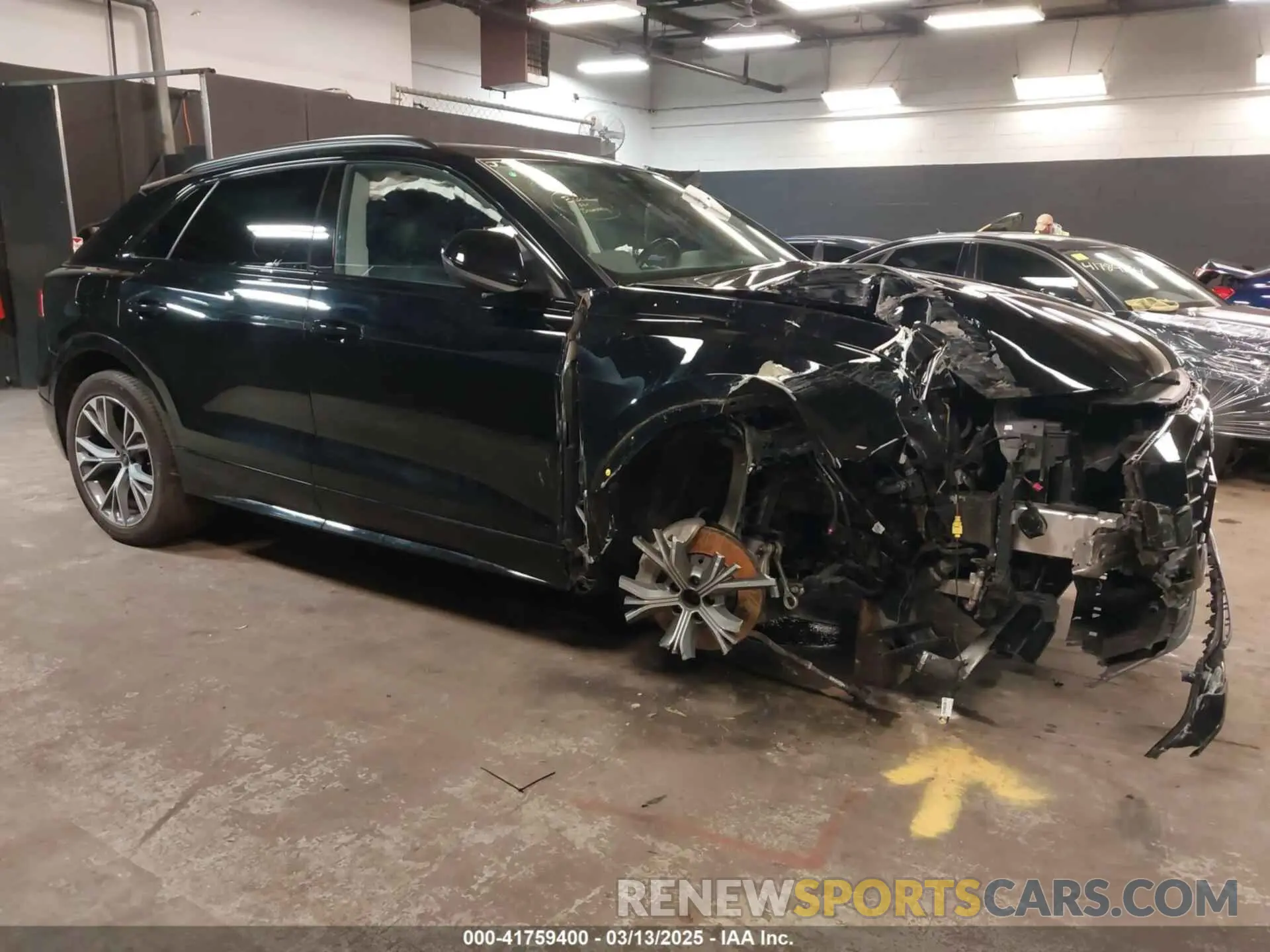 1 fotografías del automóvil dañado WA1AVAF13MD009098 AUDI Q8 2021