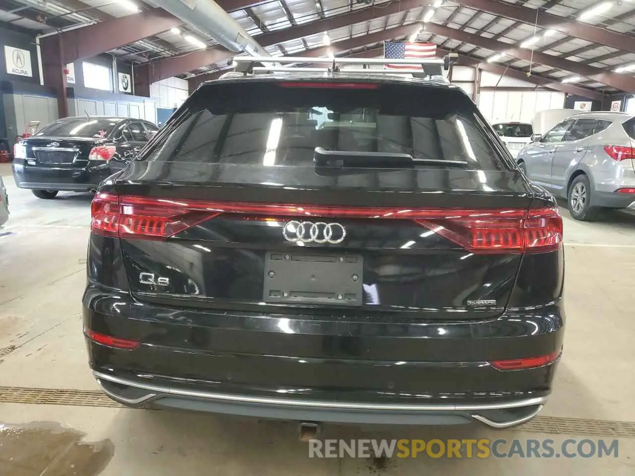 6 fotografías del automóvil dañado WA1BVAF15MD035173 AUDI Q8 2021