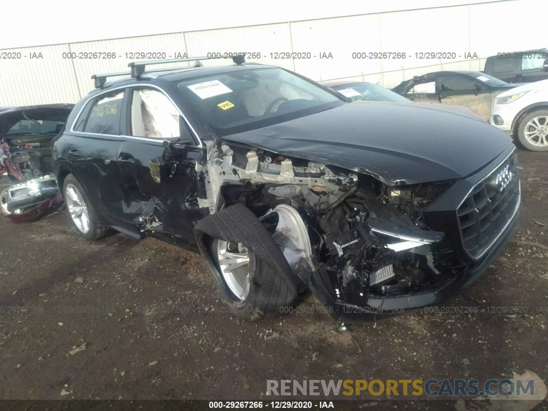 1 fotografías del automóvil dañado WA1BVAF19MD005240 AUDI Q8 2021