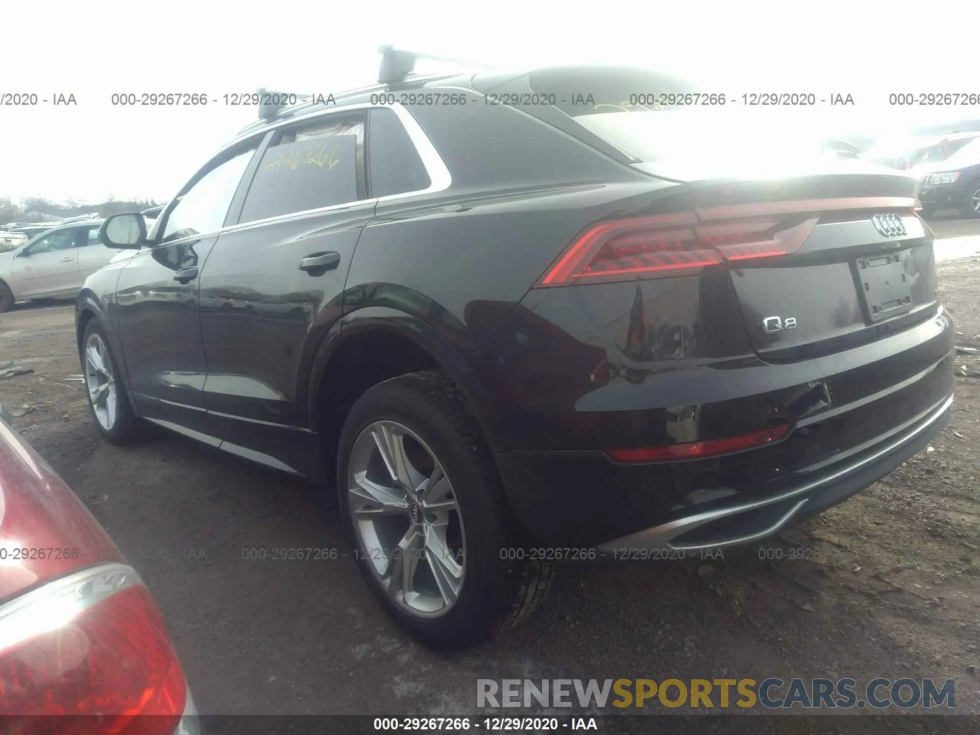 3 fotografías del automóvil dañado WA1BVAF19MD005240 AUDI Q8 2021