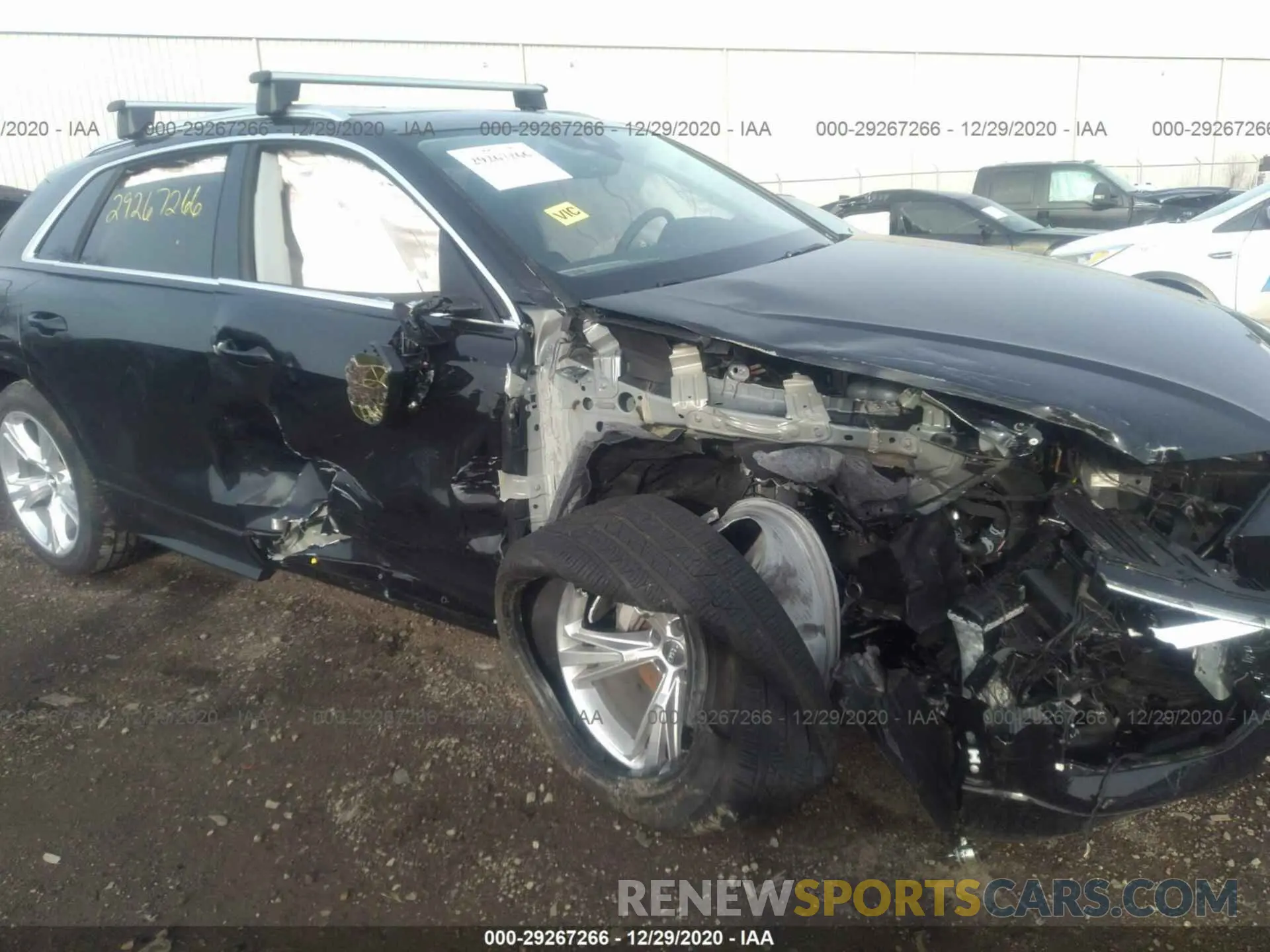 6 fotografías del automóvil dañado WA1BVAF19MD005240 AUDI Q8 2021