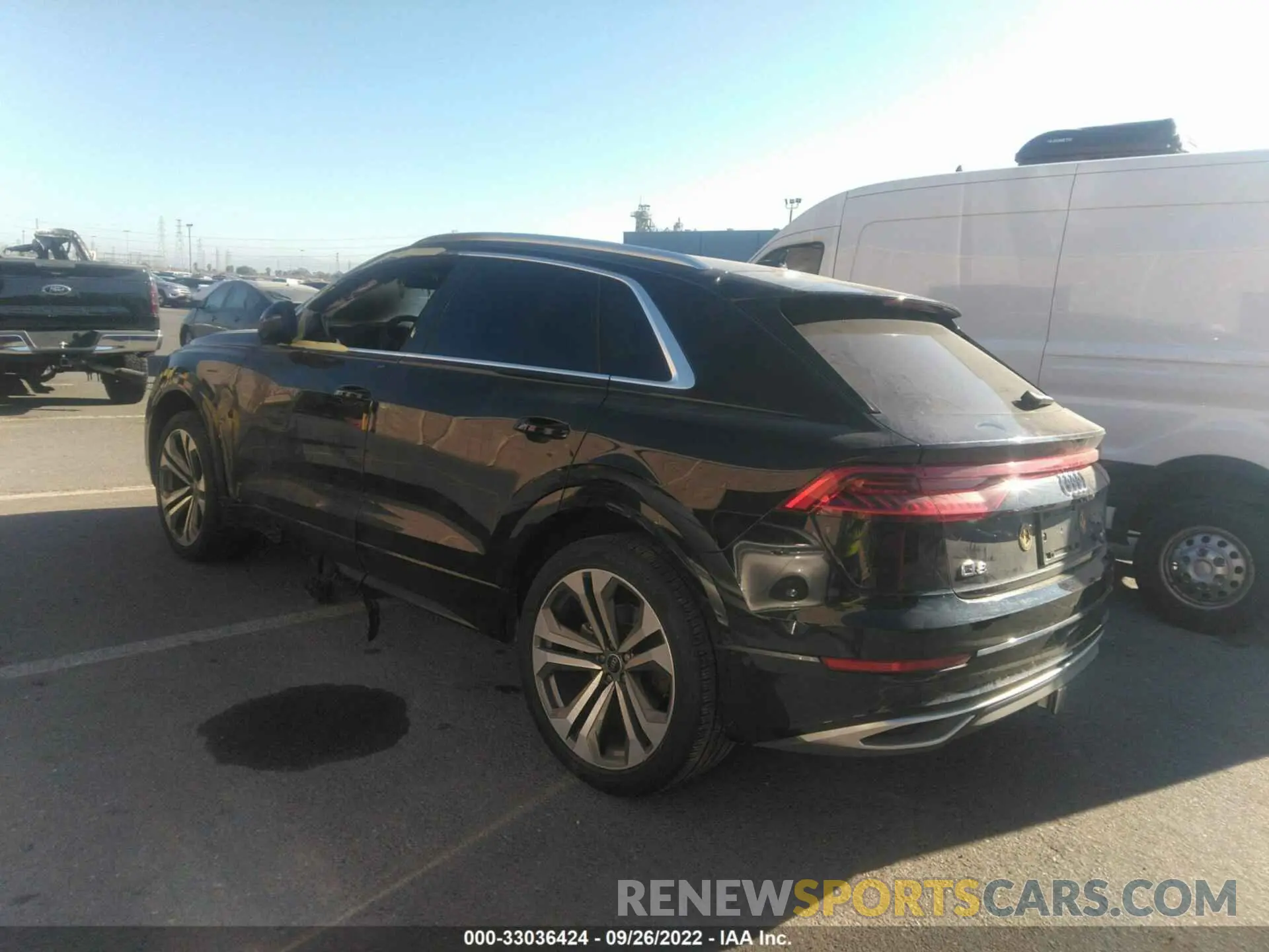 3 fotografías del automóvil dañado WA1CVAF12MD024927 AUDI Q8 2021