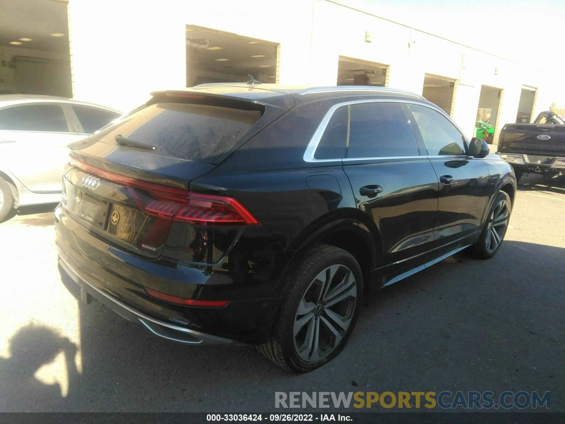 4 fotografías del automóvil dañado WA1CVAF12MD024927 AUDI Q8 2021