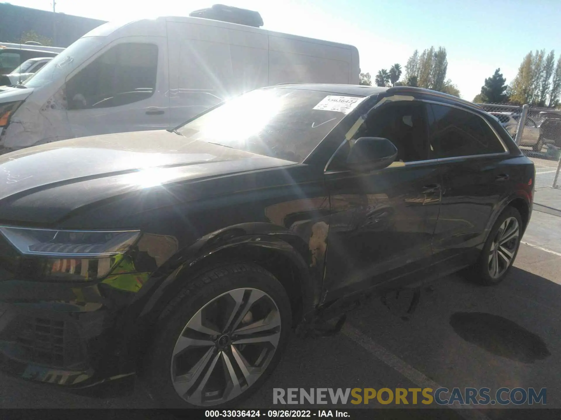 6 fotografías del automóvil dañado WA1CVAF12MD024927 AUDI Q8 2021