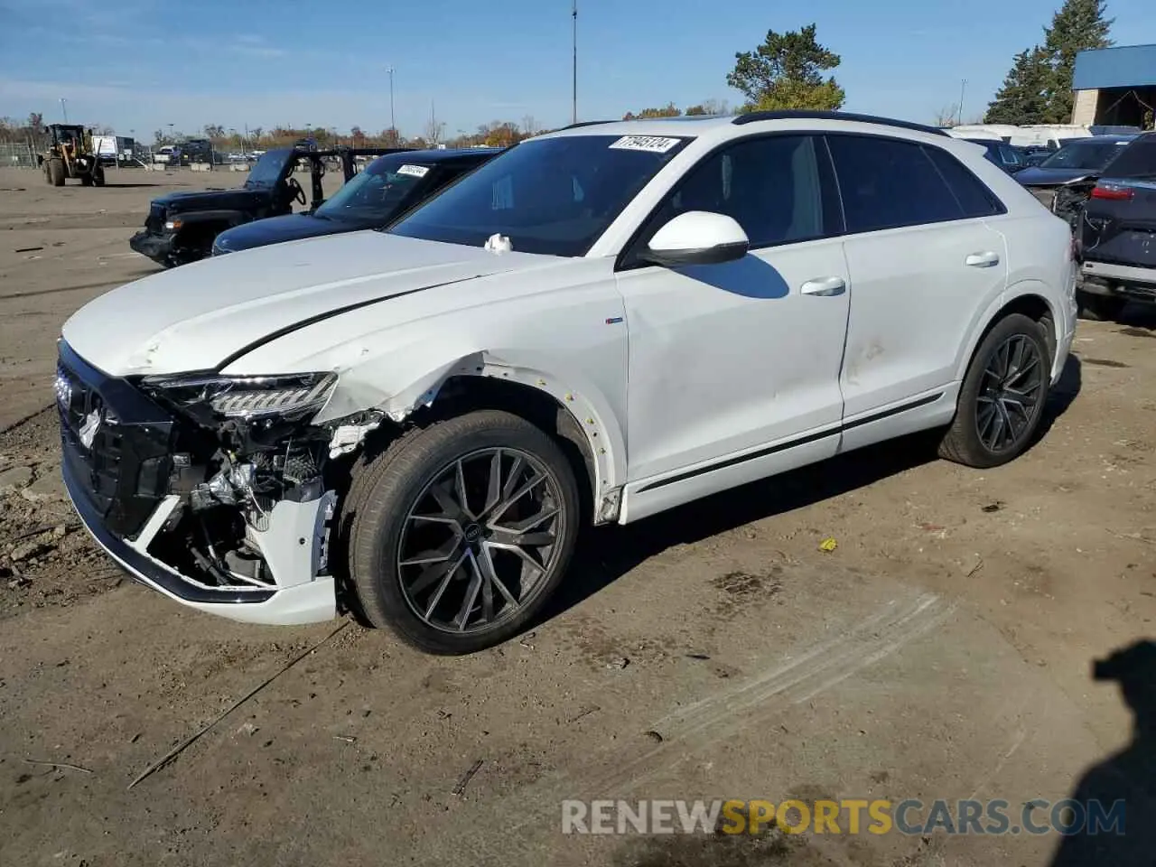 1 fotografías del automóvil dañado WA1EVAF10MD007262 AUDI Q8 2021