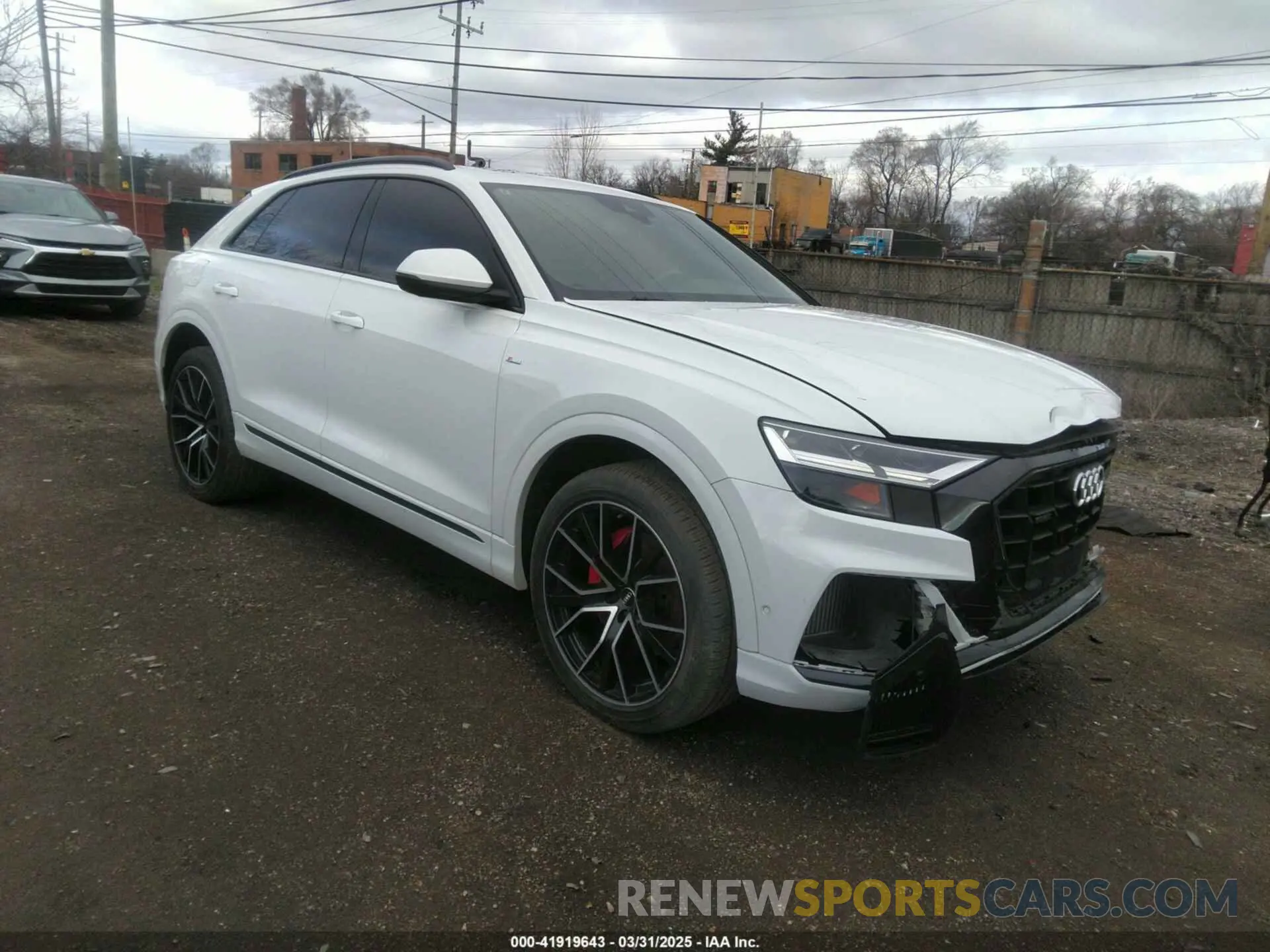 1 fotografías del automóvil dañado WA1EVAF11MD005634 AUDI Q8 2021