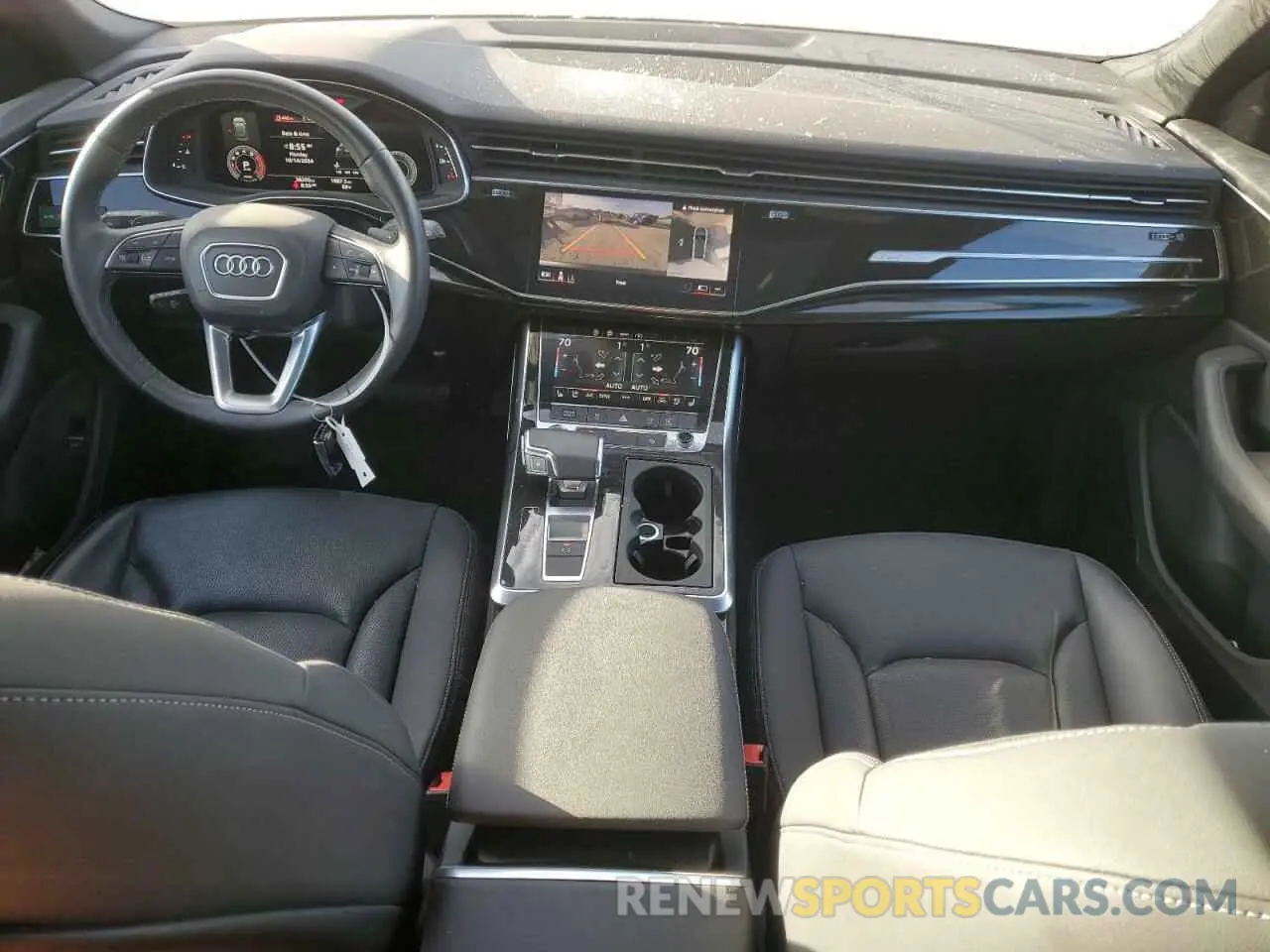 8 fotografías del automóvil dañado WA1EVAF11MD021736 AUDI Q8 2021