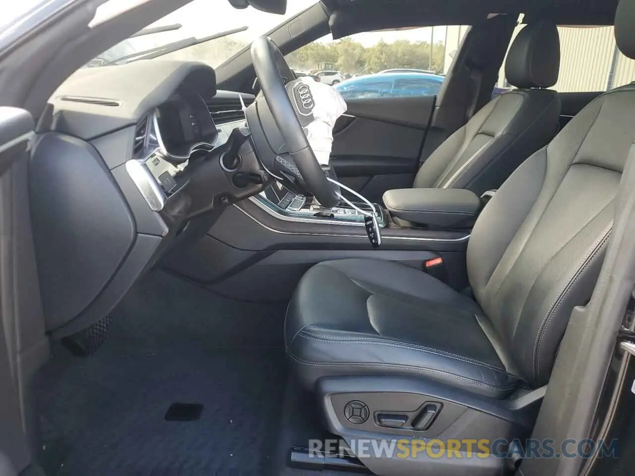 7 fotografías del automóvil dañado WA1EVAF12MD041400 AUDI Q8 2021