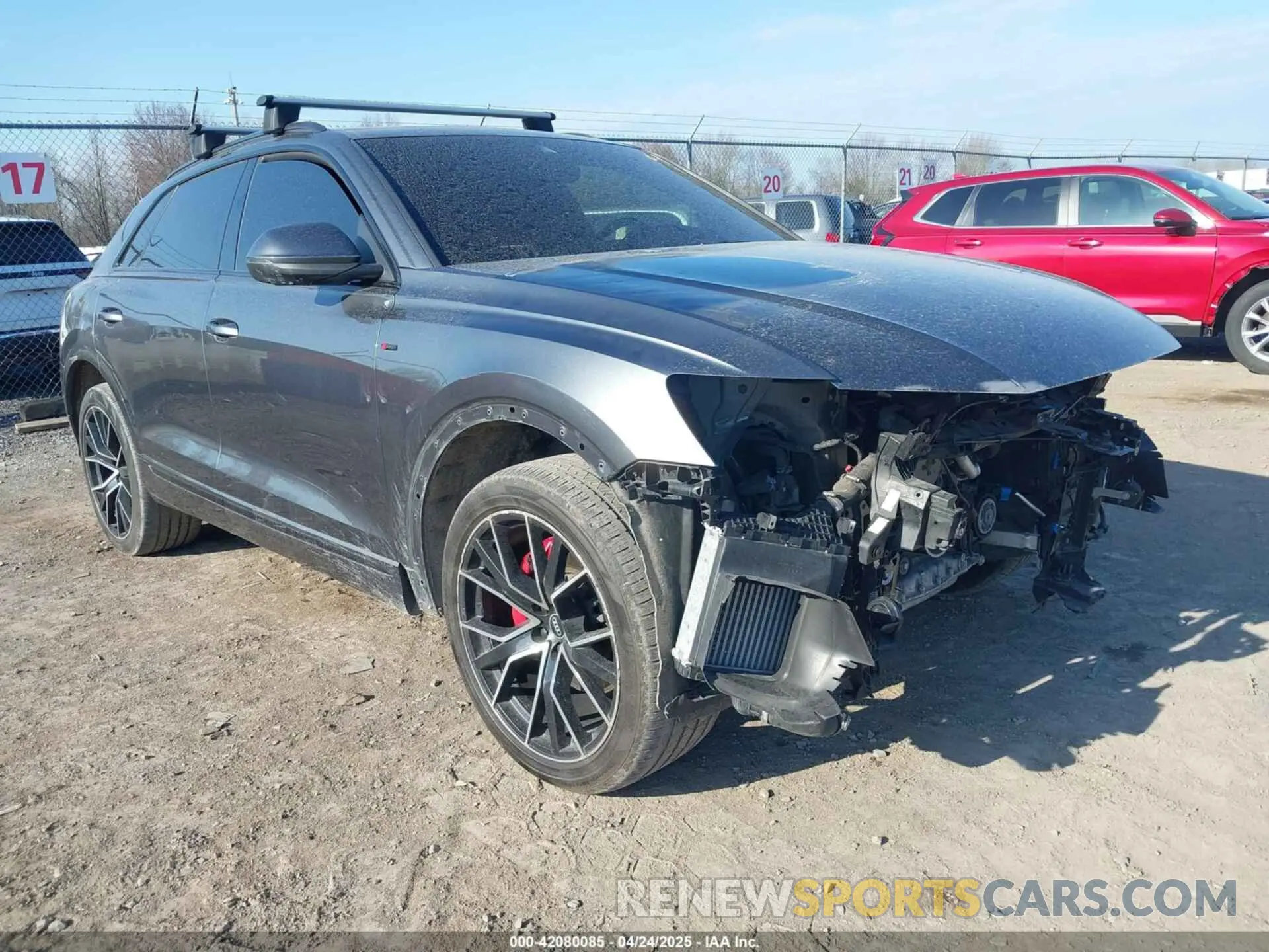 1 fotografías del automóvil dañado WA1EVAF14MD014781 AUDI Q8 2021