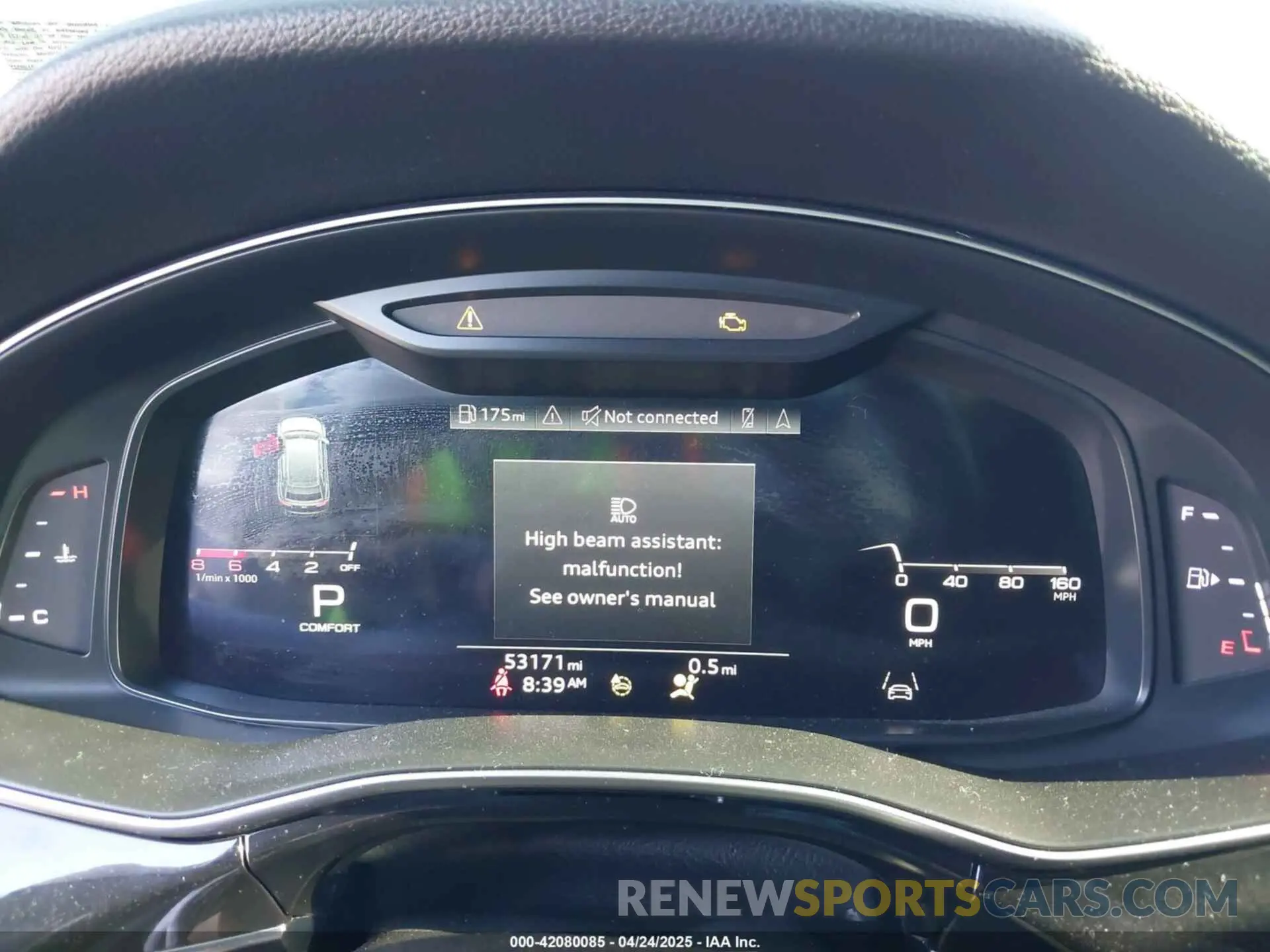 7 fotografías del automóvil dañado WA1EVAF14MD014781 AUDI Q8 2021