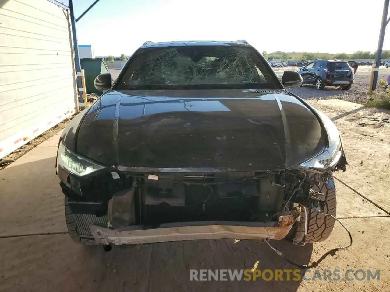 5 fotografías del automóvil dañado WA1EVAF14MD037946 AUDI Q8 2021